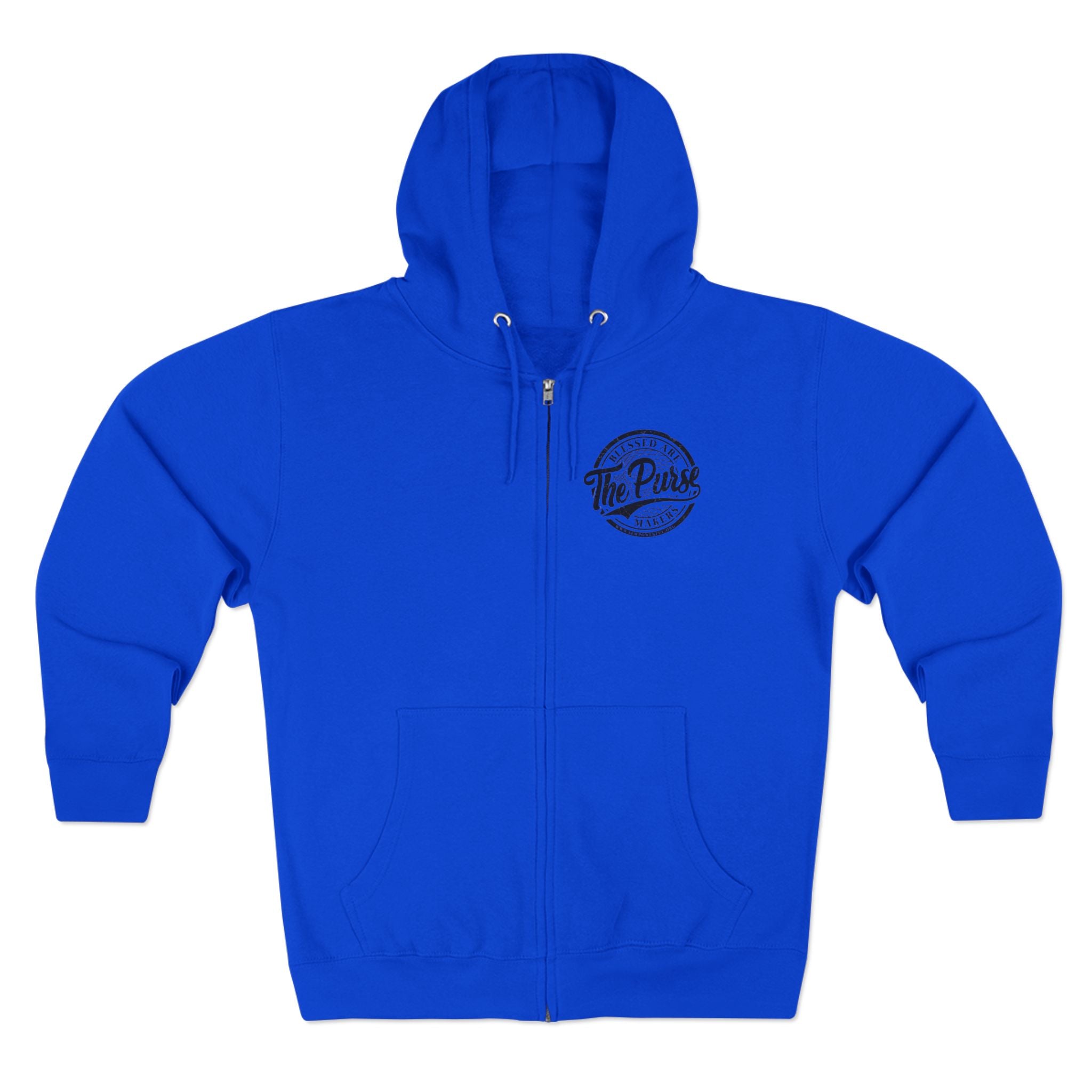 The Purse Zip Hoodie — Vintage Camping Logo Hooded Jacket