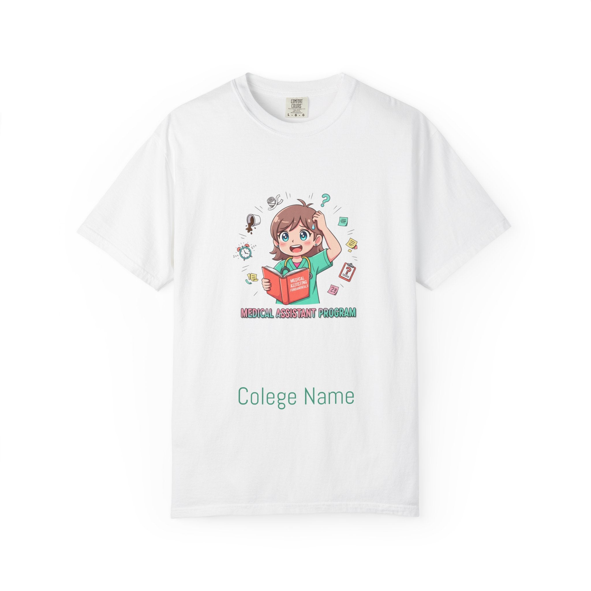 Med Assistant Cute Anime Grad Tee