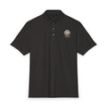Computer Science Polo — Classic White Men's Stretch Jersey