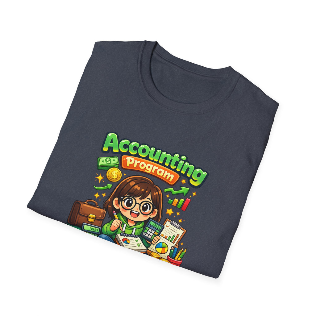 Accounting Program T-Shirt — Cute Student Accountant Graphic Tee