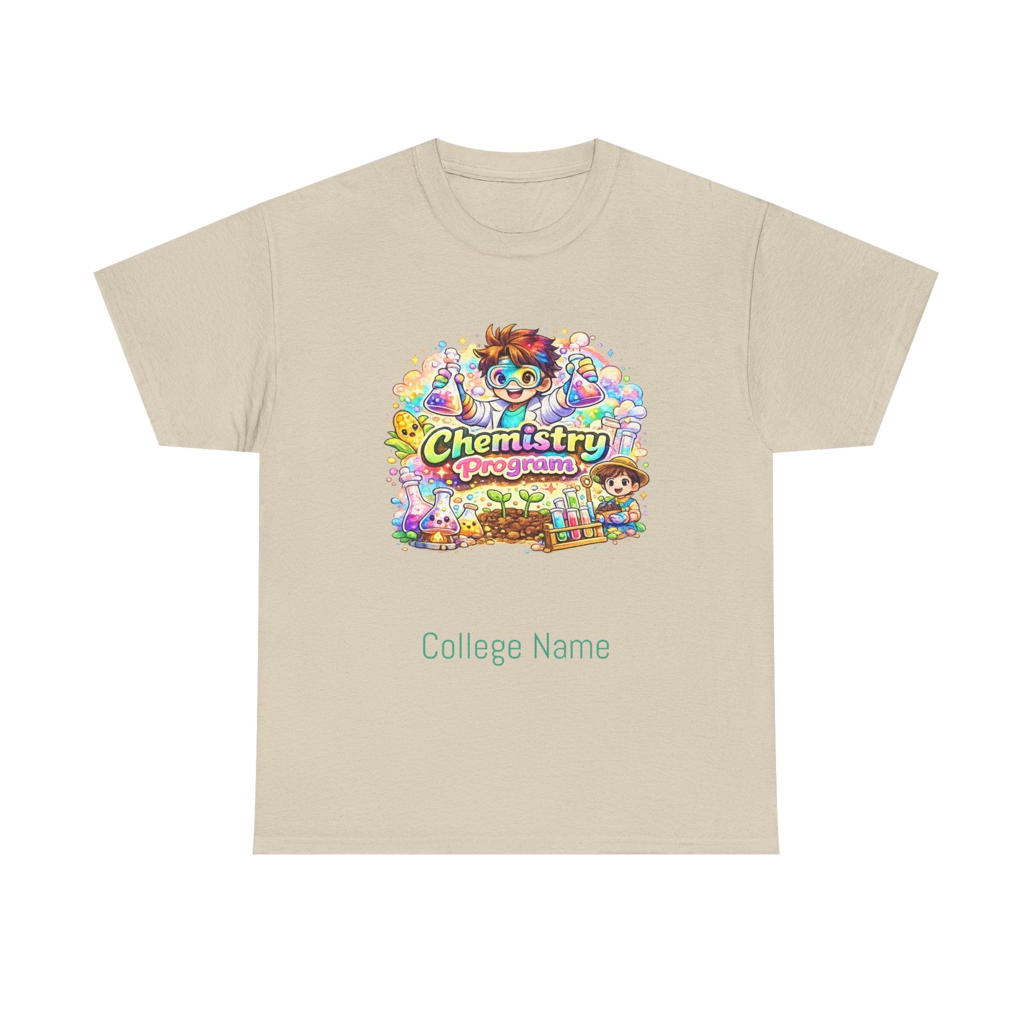 Chemistry Progarm Graphic Tee — 'Chemistry' Retro Science Design