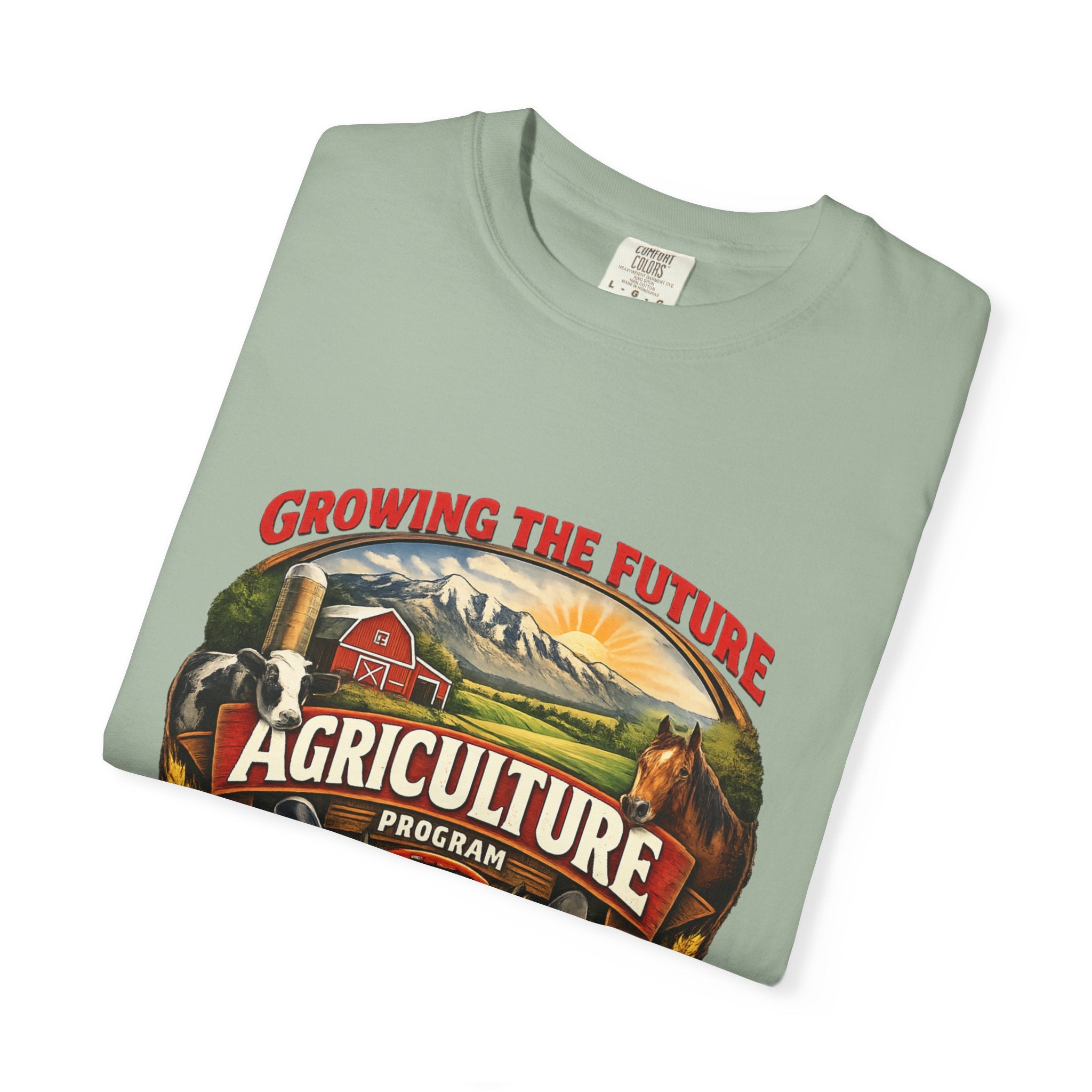 Agriculture Program T‑Shirt — "Growing the Future" Farm Vintage Graphic