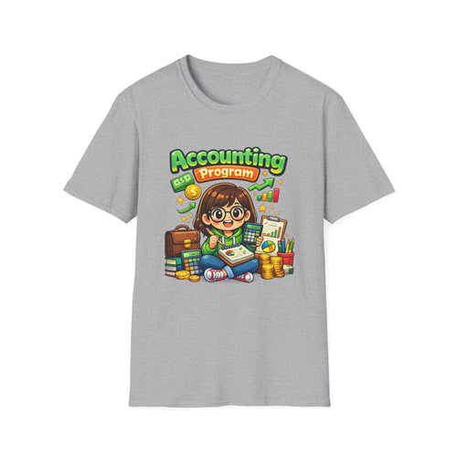 Accounting Program T-Shirt — Cute Student Accountant Graphic Tee