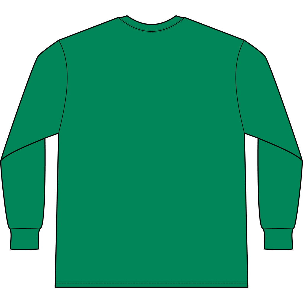 3 Esthers Farm Long Sleeve Tee – "Feeding Hungry Kids" Farmhouse Chicken Logo