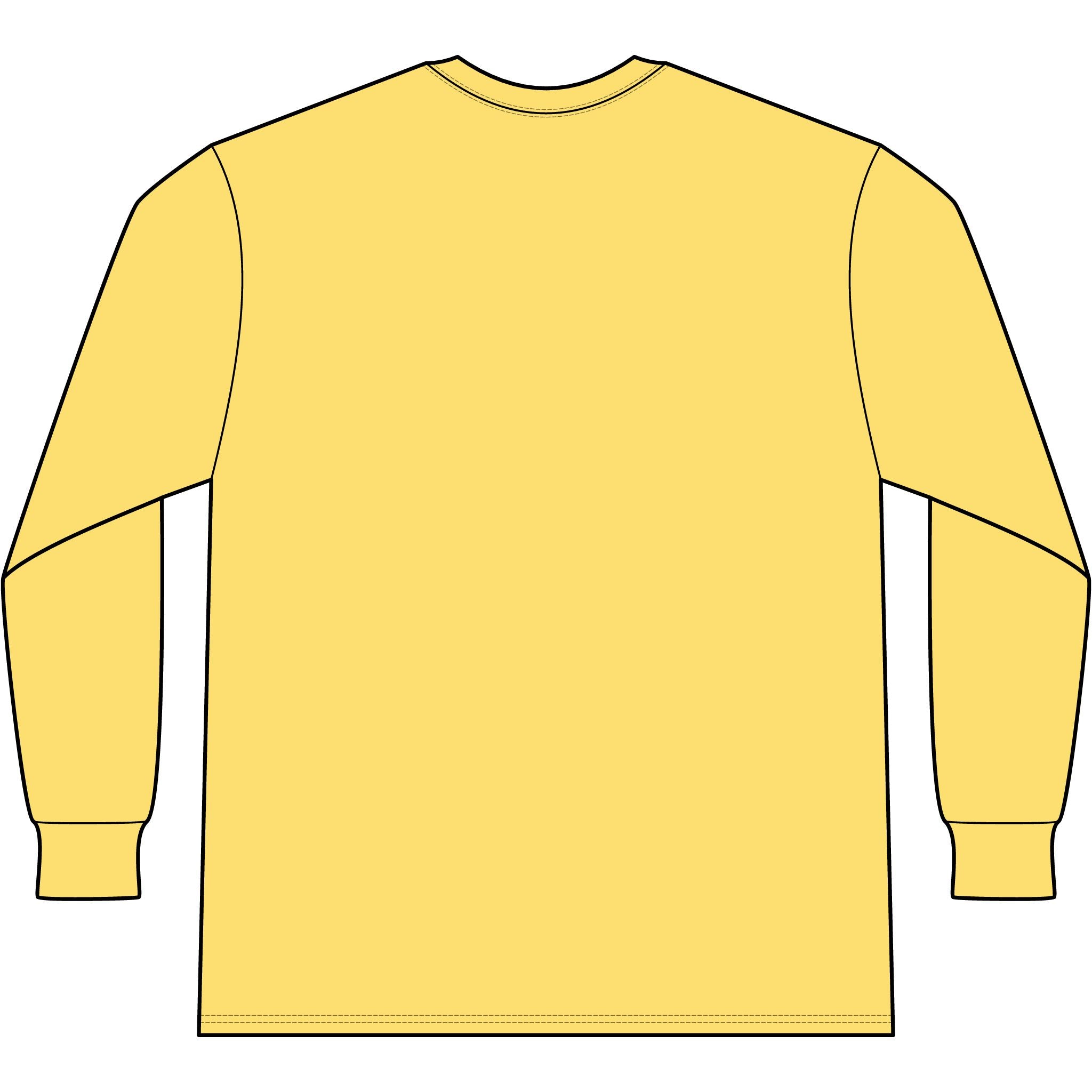 3 Esthers Farm Long Sleeve Tee – "Feeding Hungry Kids" Farmhouse Chicken Logo