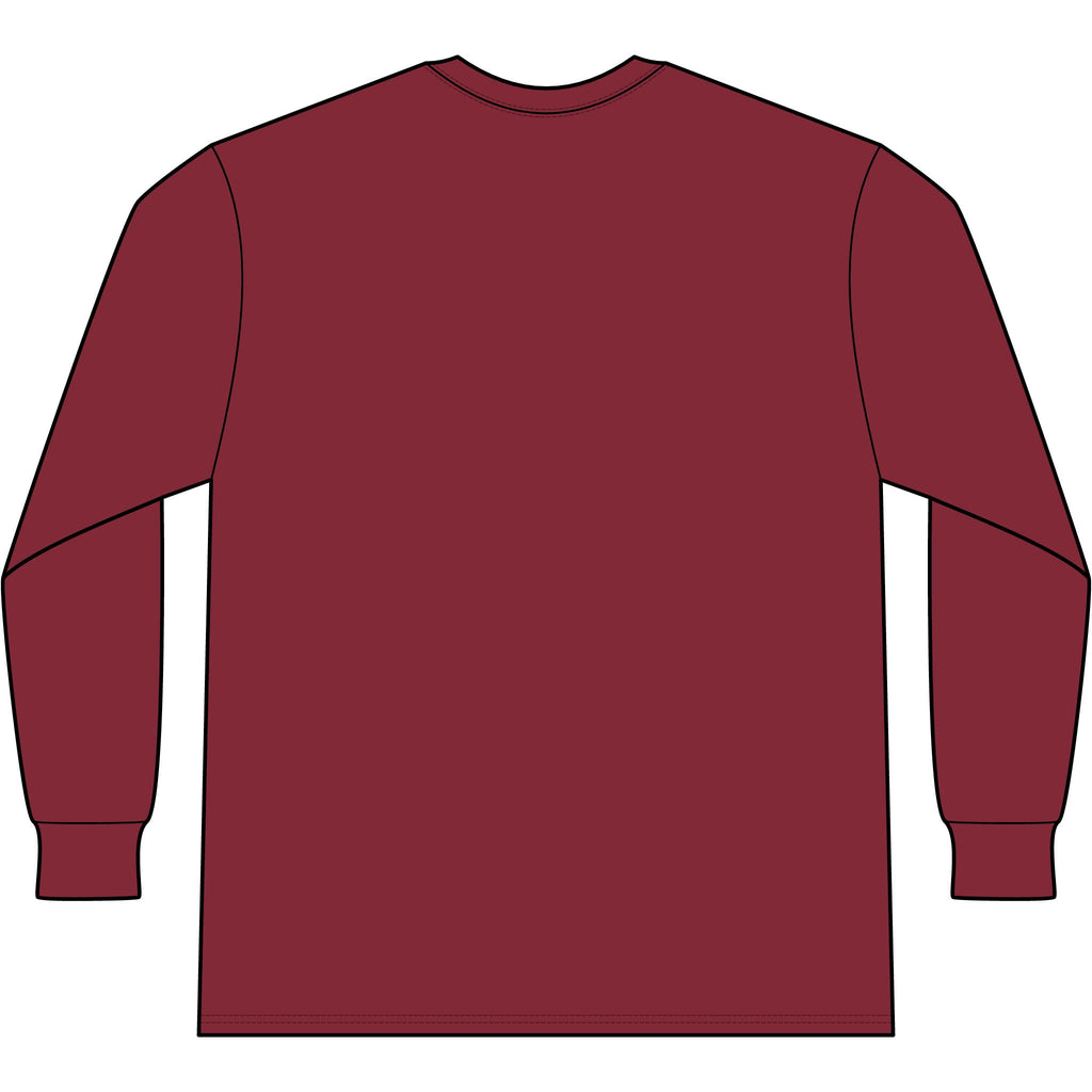 3 Esthers Farm Long Sleeve Tee – "Feeding Hungry Kids" Farmhouse Chicken Logo