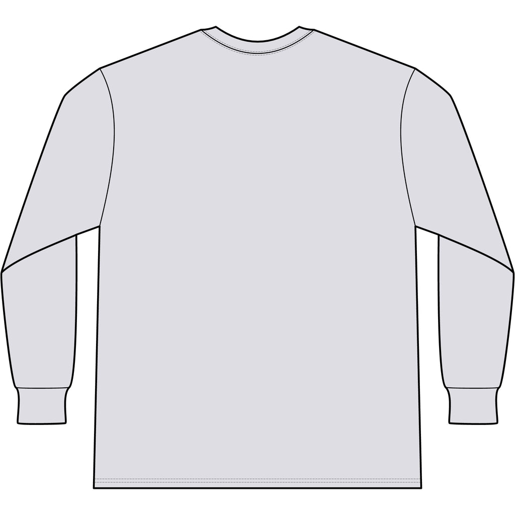 3 Esthers Farm Long Sleeve Tee – "Feeding Hungry Kids" Farmhouse Chicken Logo