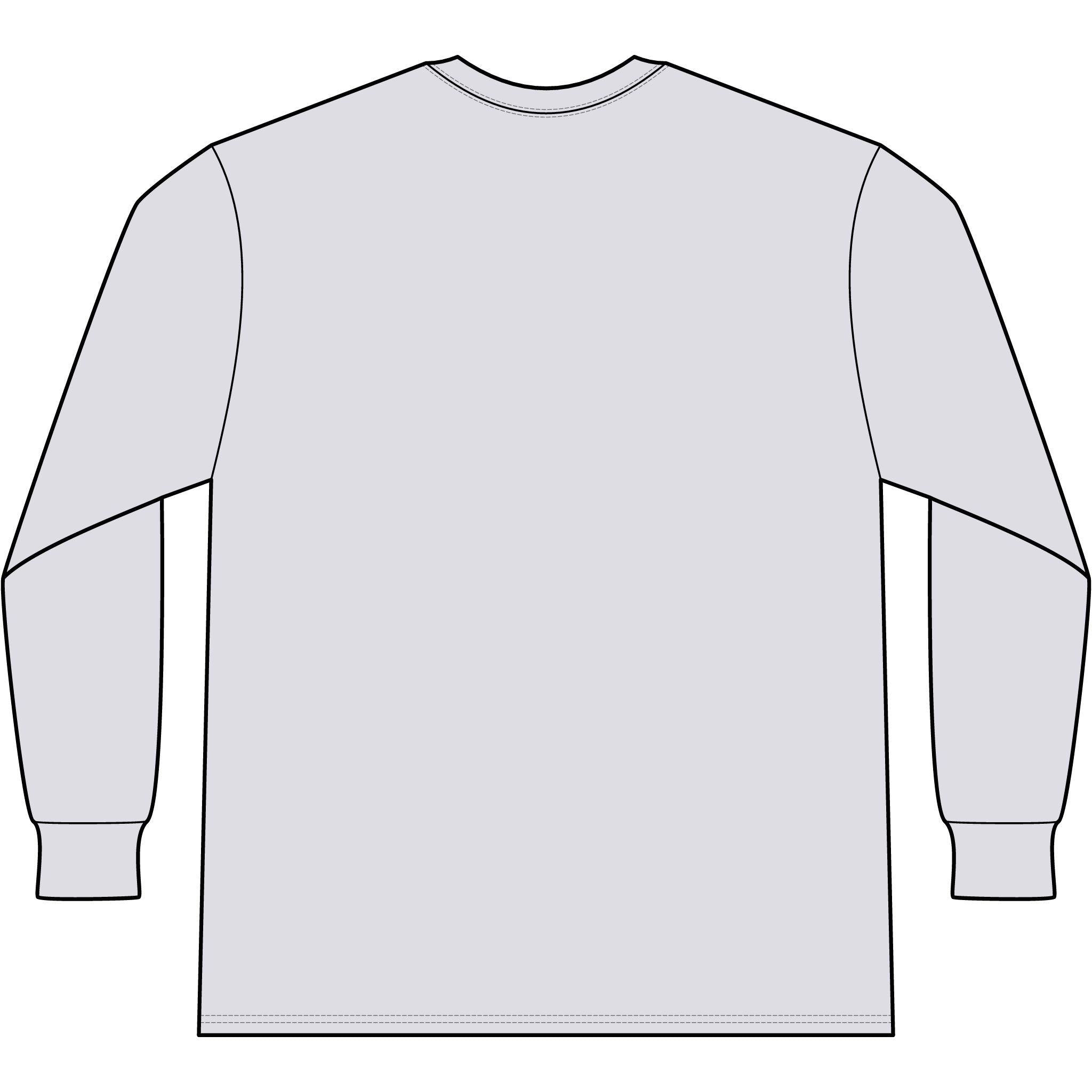 3 Esthers Farm Long Sleeve Tee – "Feeding Hungry Kids" Farmhouse Chicken Logo