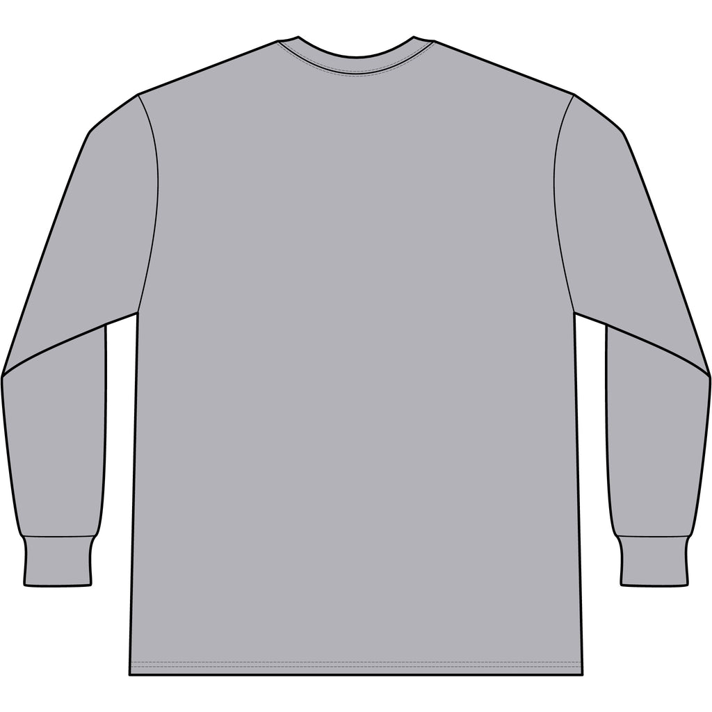 3 Esthers Farm Long Sleeve Tee – "Feeding Hungry Kids" Farmhouse Chicken Logo