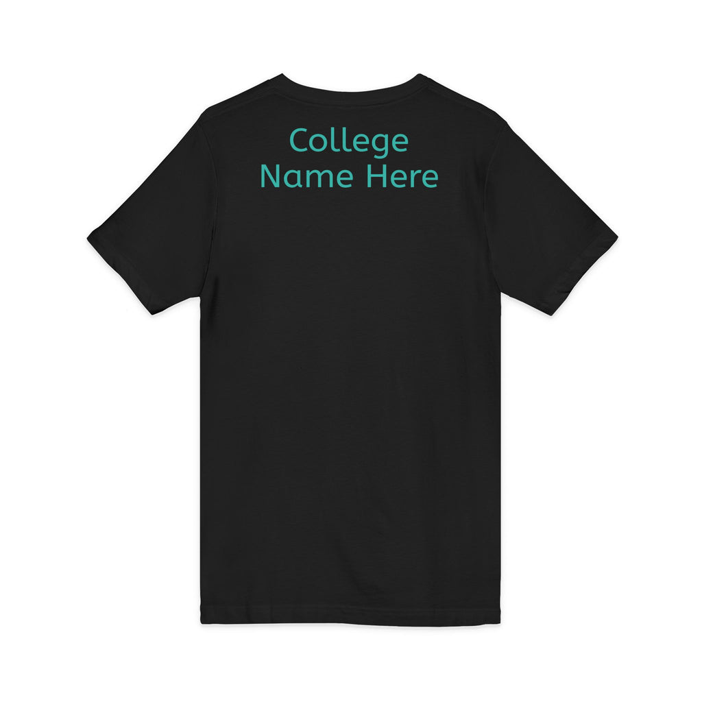 Paramedic EMS Anime V-Neck Tee — Cute EMT Program Shirt (Custom College Name)