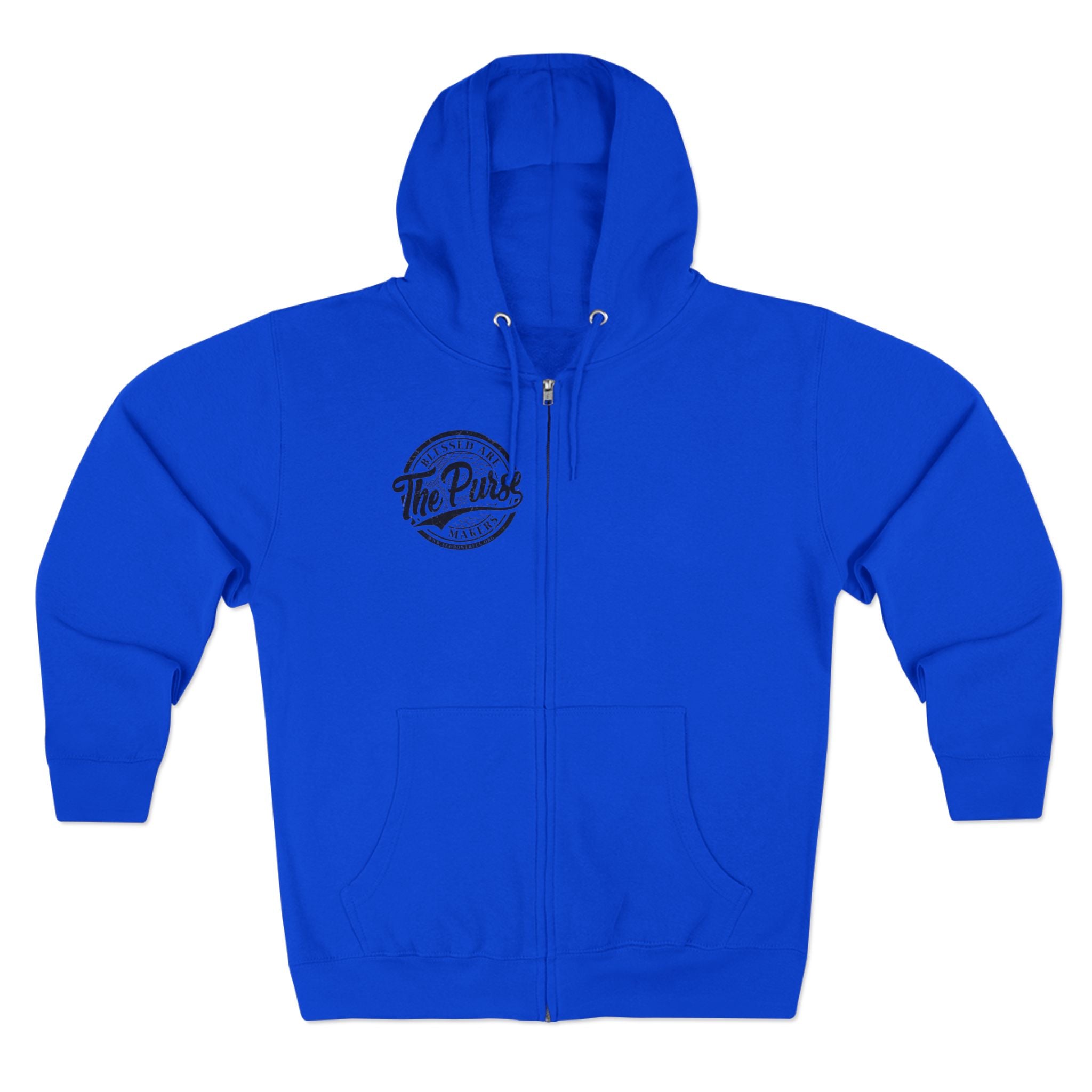 The Purse Zip Hoodie — Vintage Camping Logo Hooded Jacket