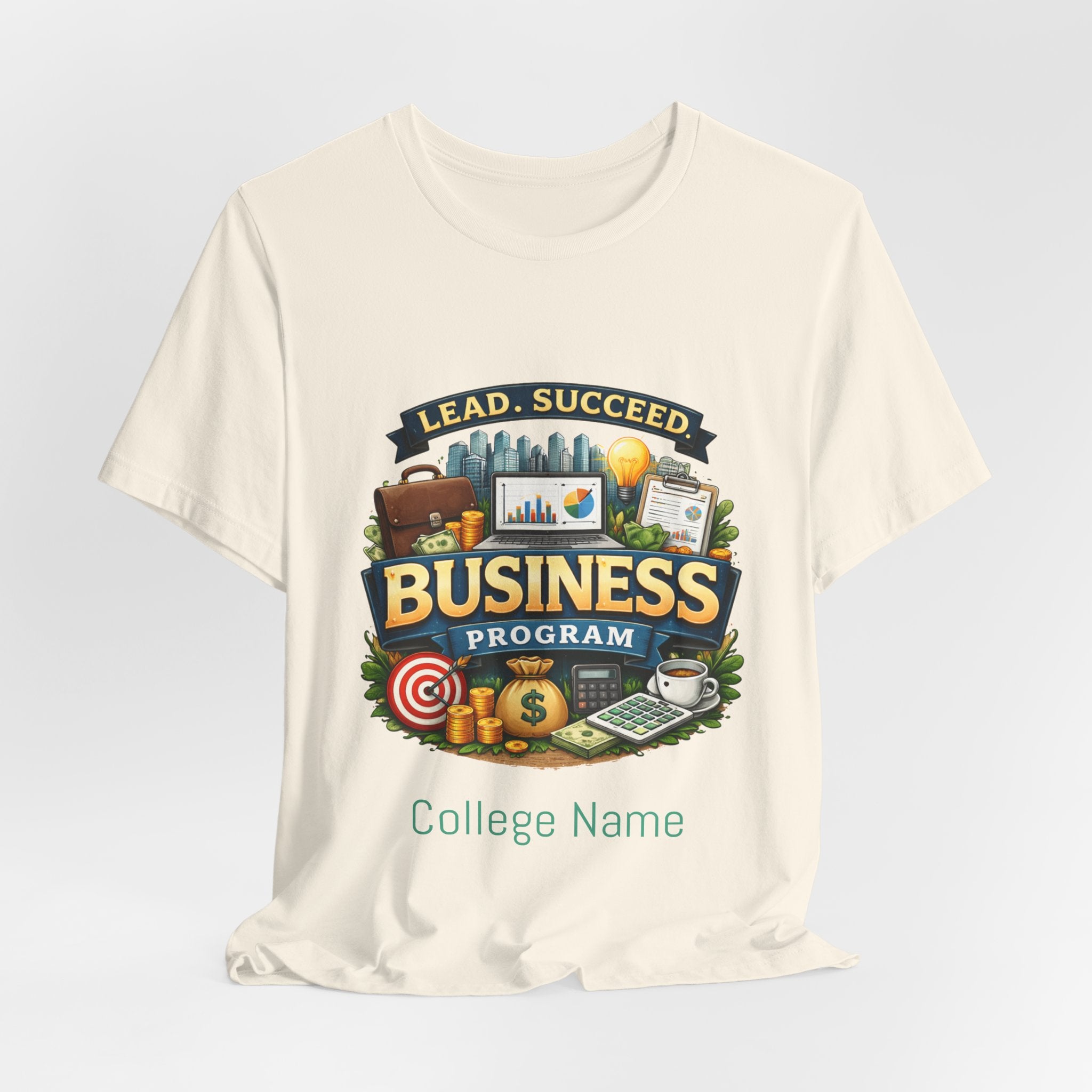 Business Program T-Shirt — Lead Succeed College Tee