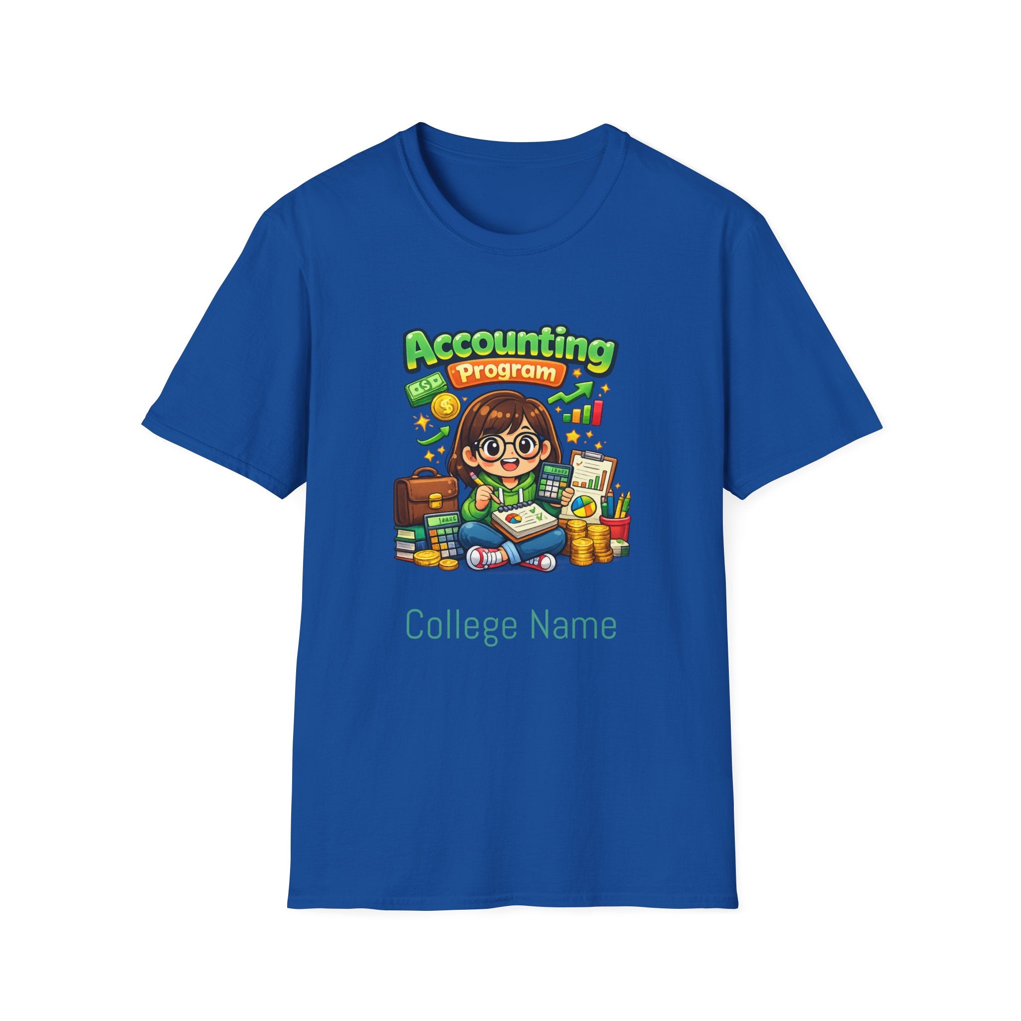 Accounting Program T-Shirt — Cute Student Accountant Graphic Tee