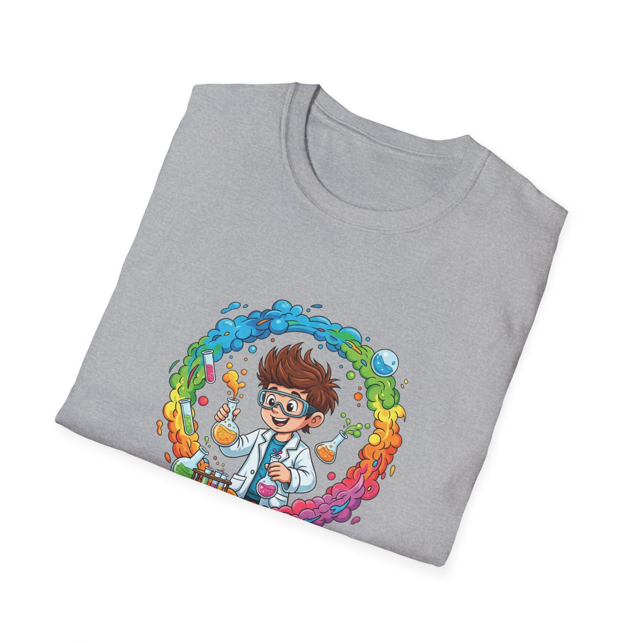 Chemistry Program T-Shirt — Colorful Science Club Tee