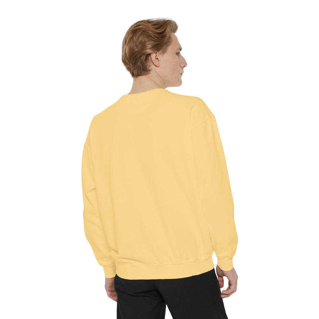 Communication Garment-Dyed Sweatshirt