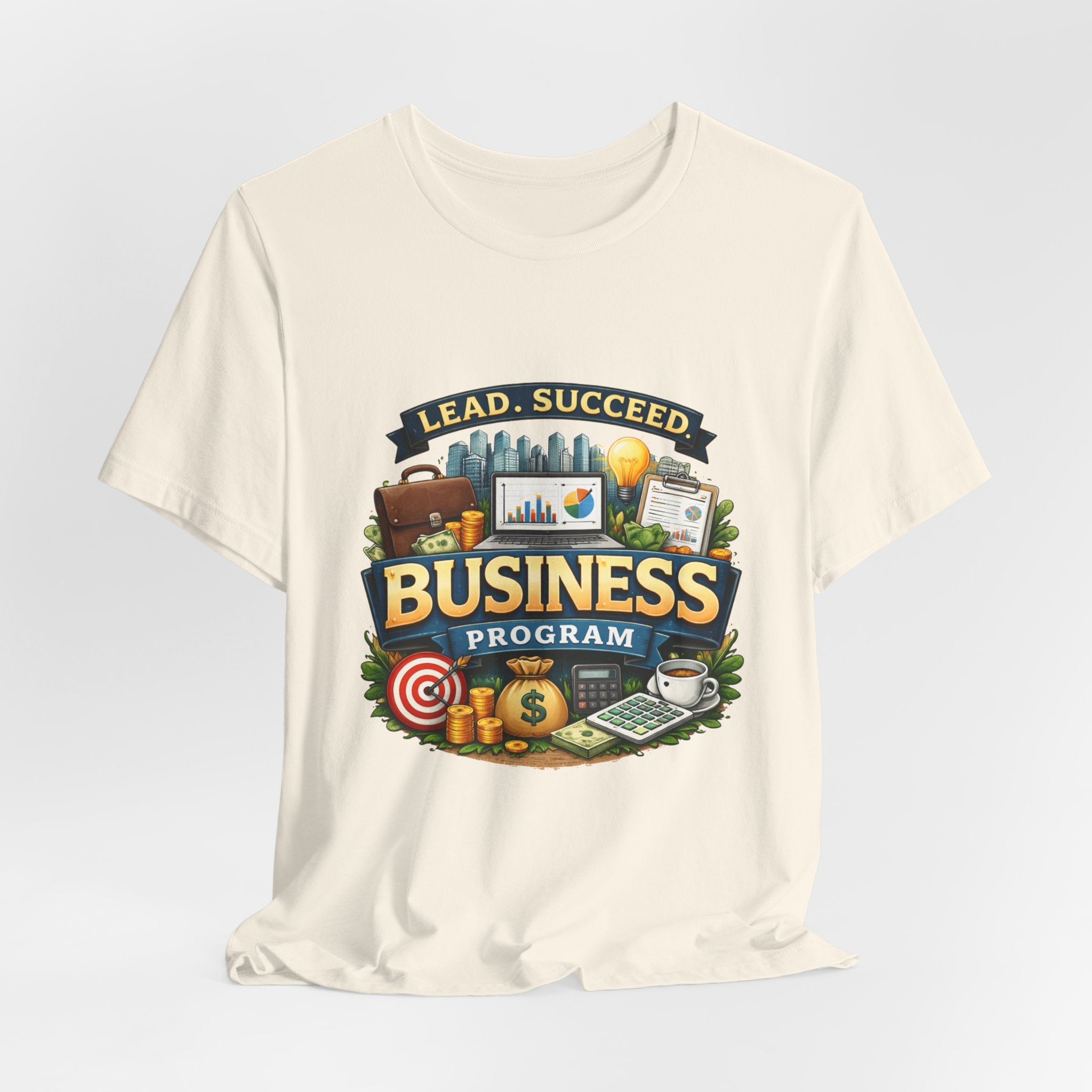 Business Program T-Shirt — Lead Succeed College Tee