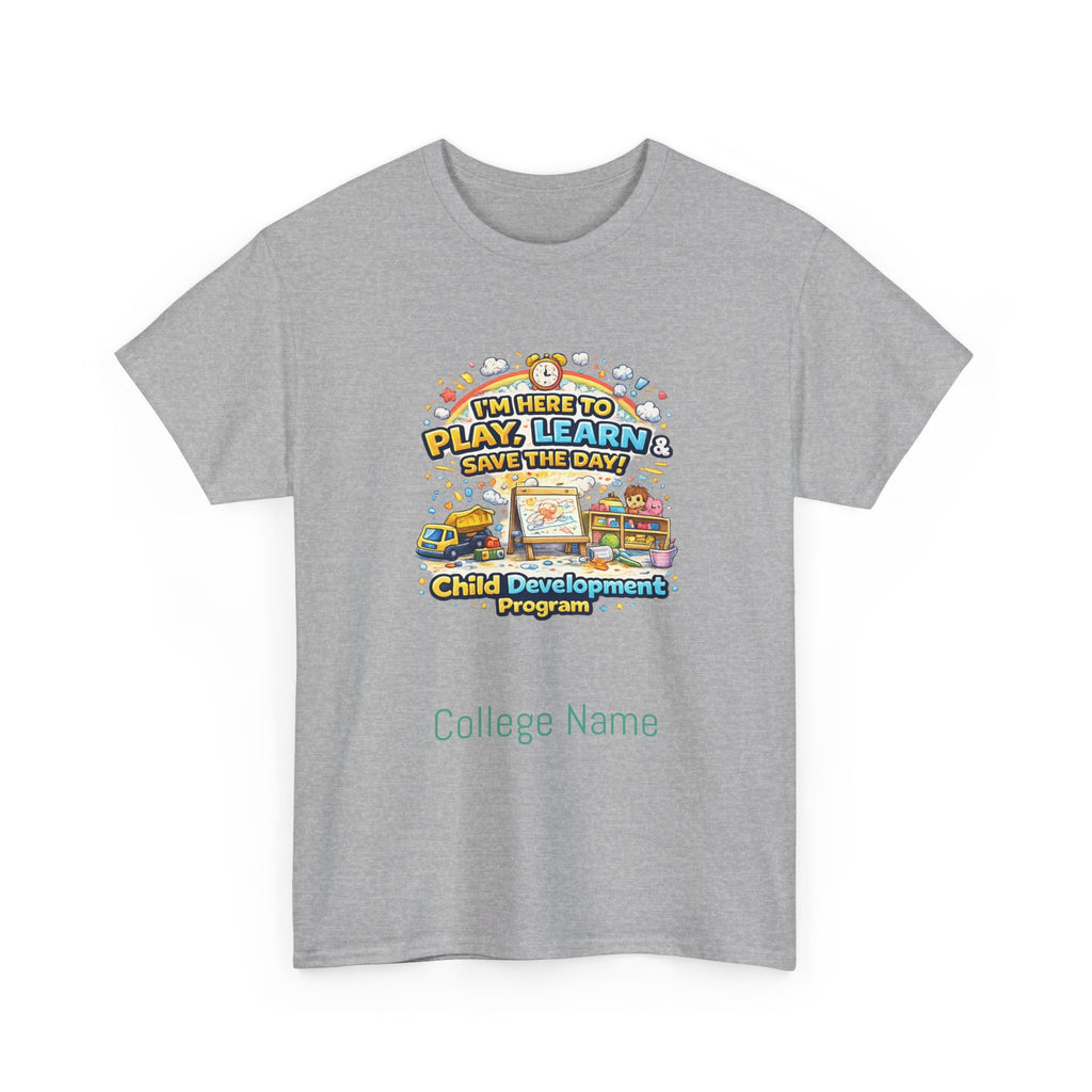 Children’s Play & Learn T-Shirt — "Play & Learn" Child Development Design