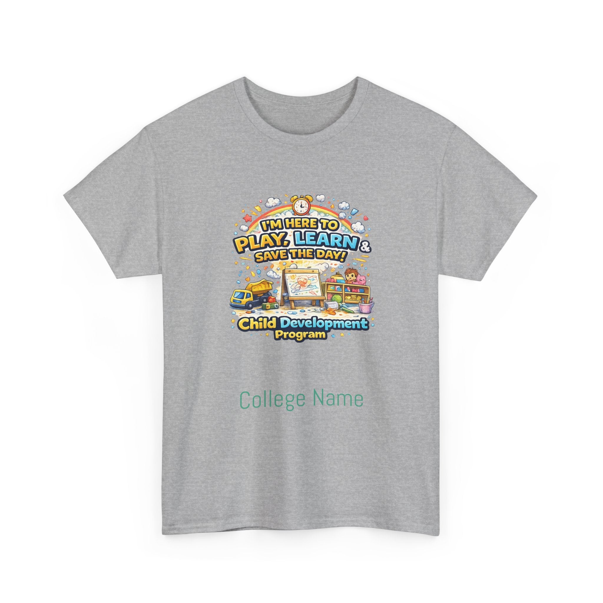 Children’s Play & Learn T-Shirt — "Play & Learn" Child Development Design