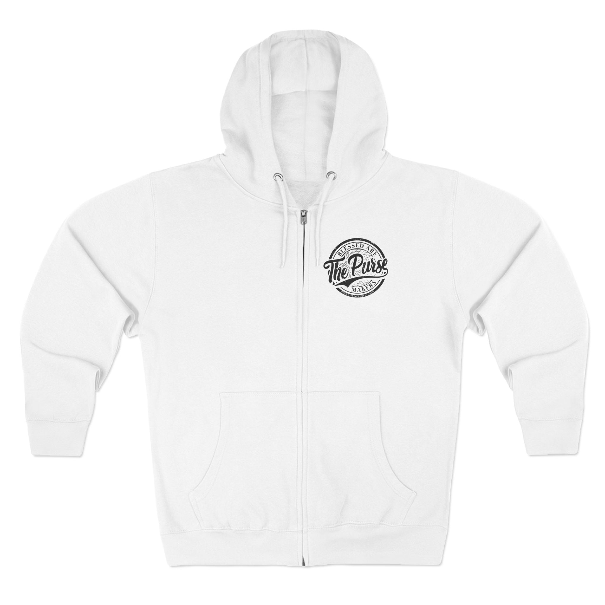 The Purse Zip Hoodie — Vintage Camping Logo Hooded Jacket