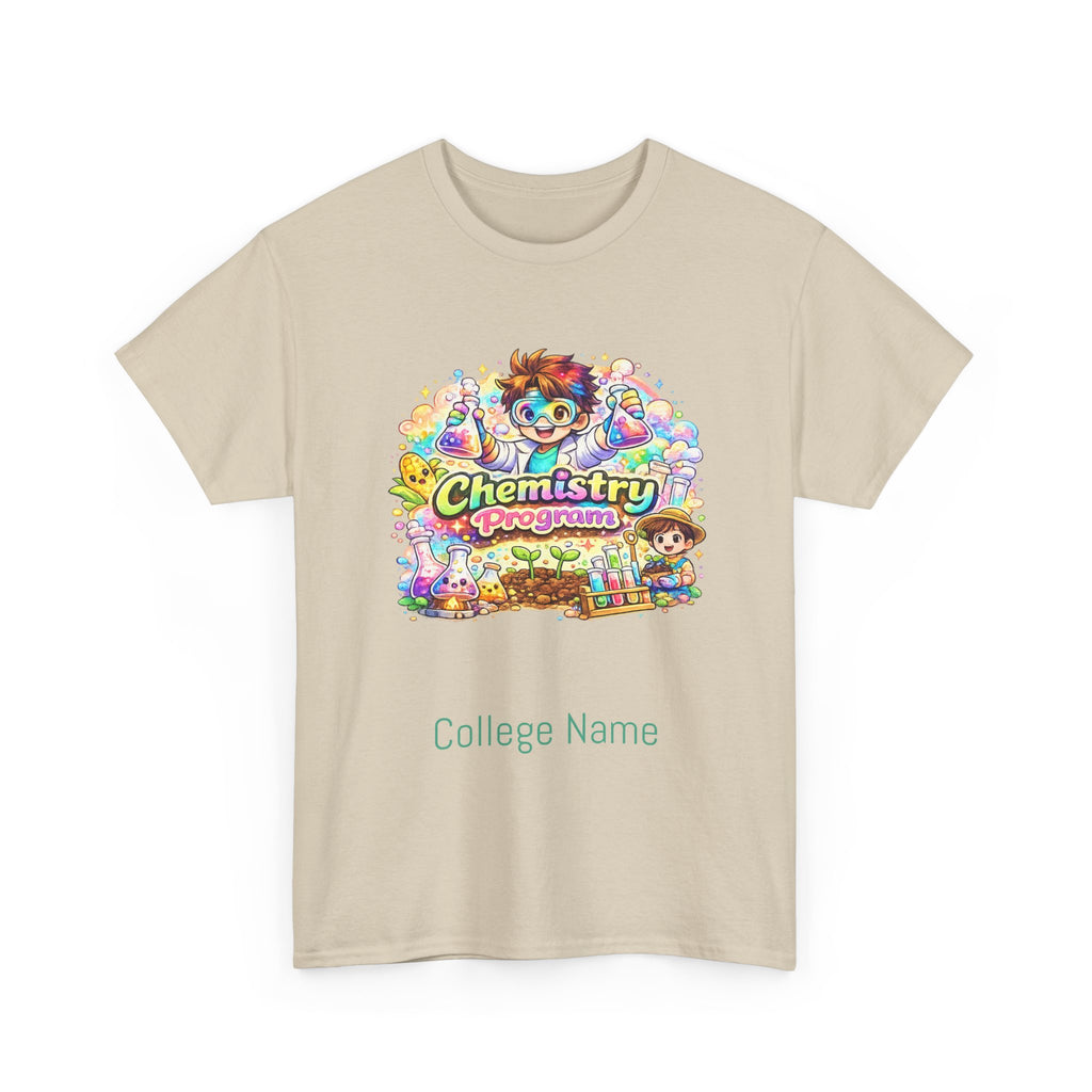 Chemistry Progarm Graphic Tee — 'Chemistry' Retro Science Design