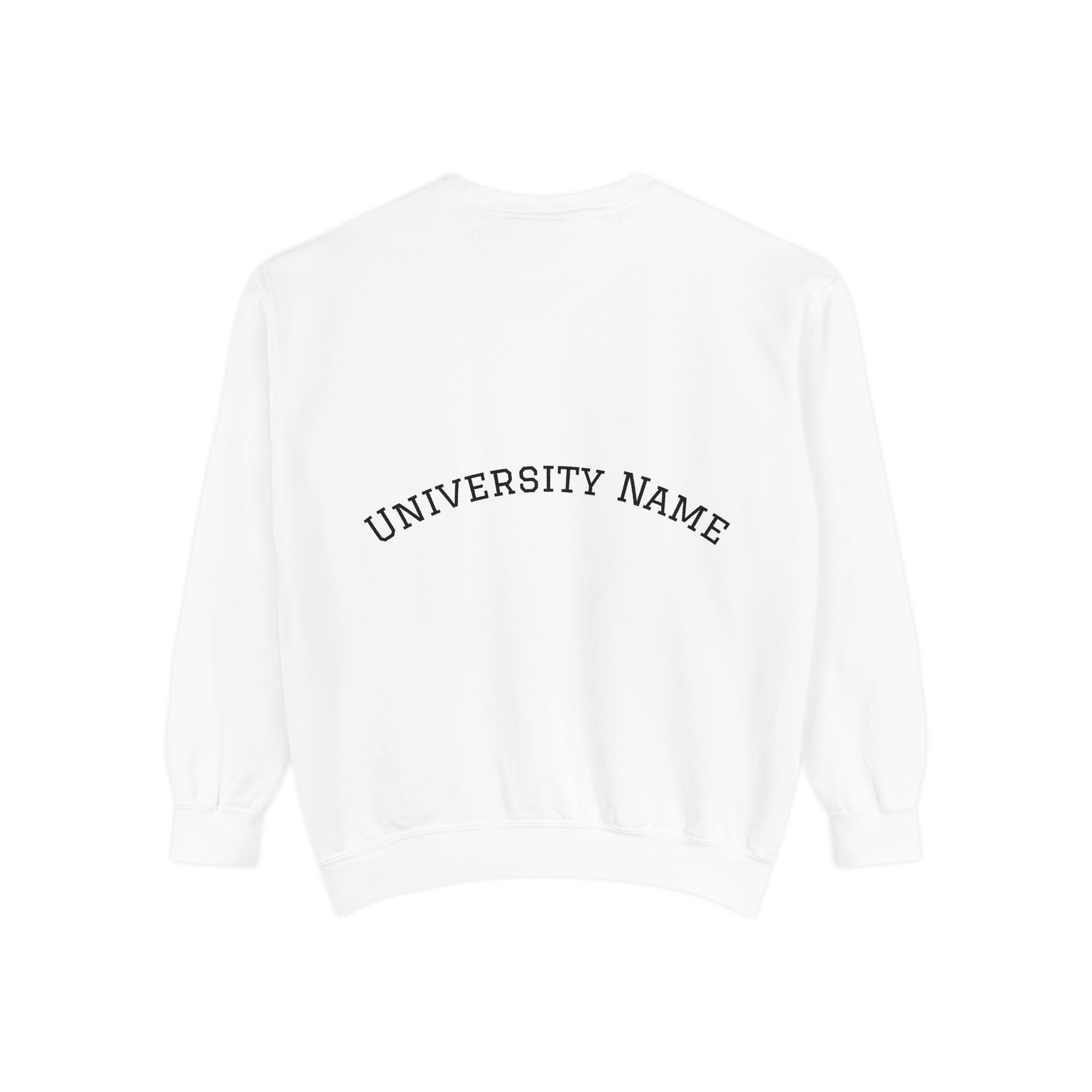 Communication Garment-Dyed Sweatshirt