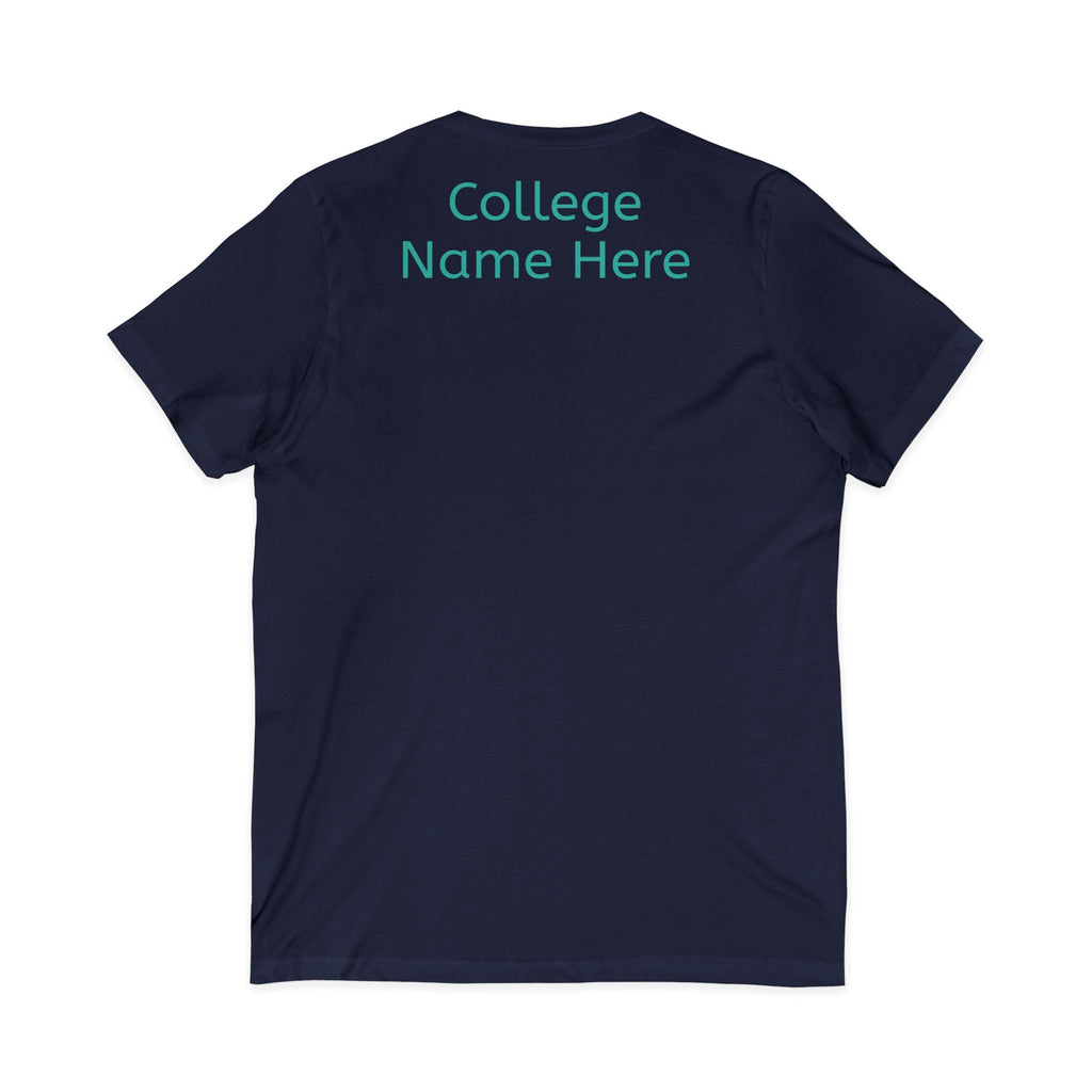 Paramedic EMS Anime V-Neck Tee — Cute EMT Program Shirt (Custom College Name)