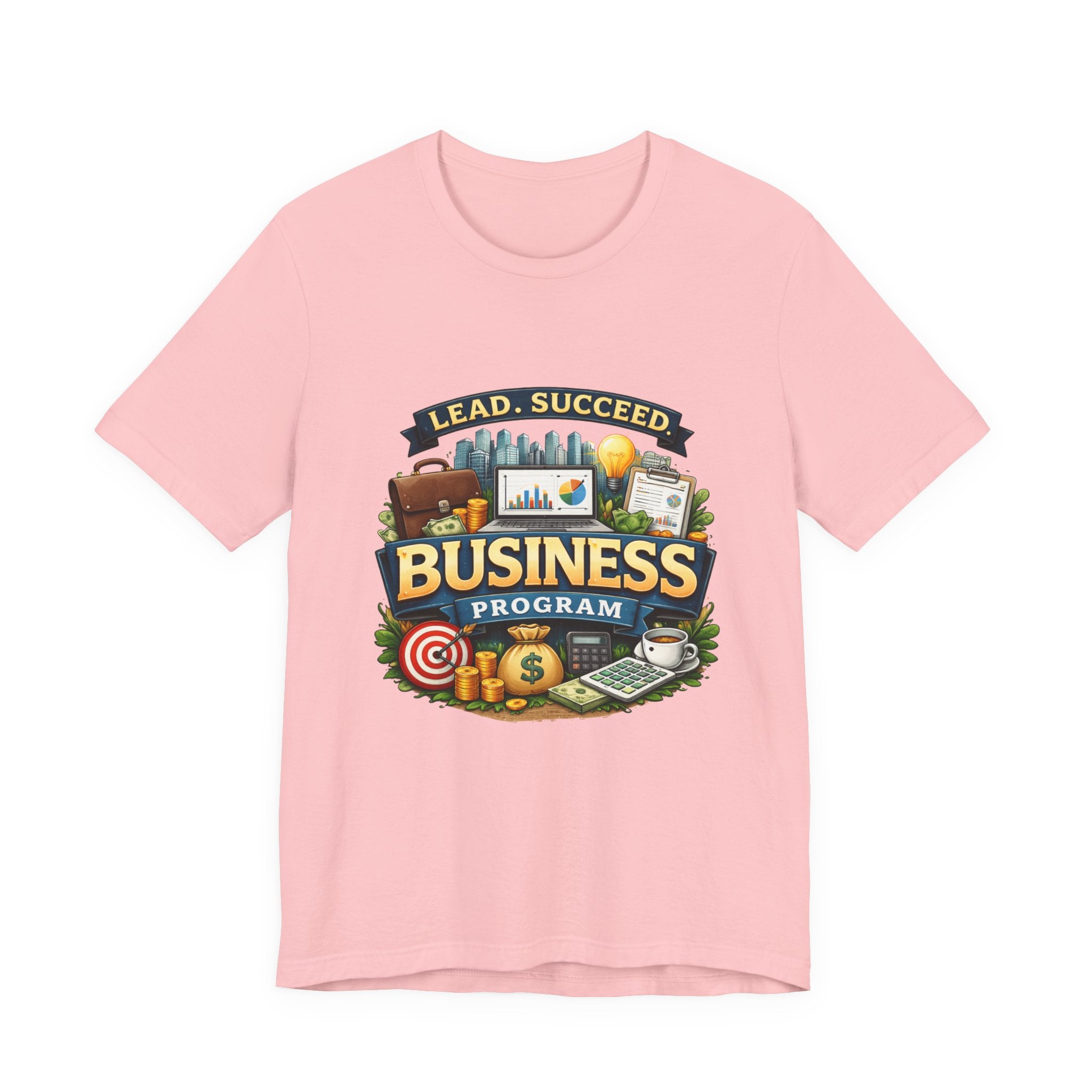 Business Program T-Shirt — Lead Succeed College Tee