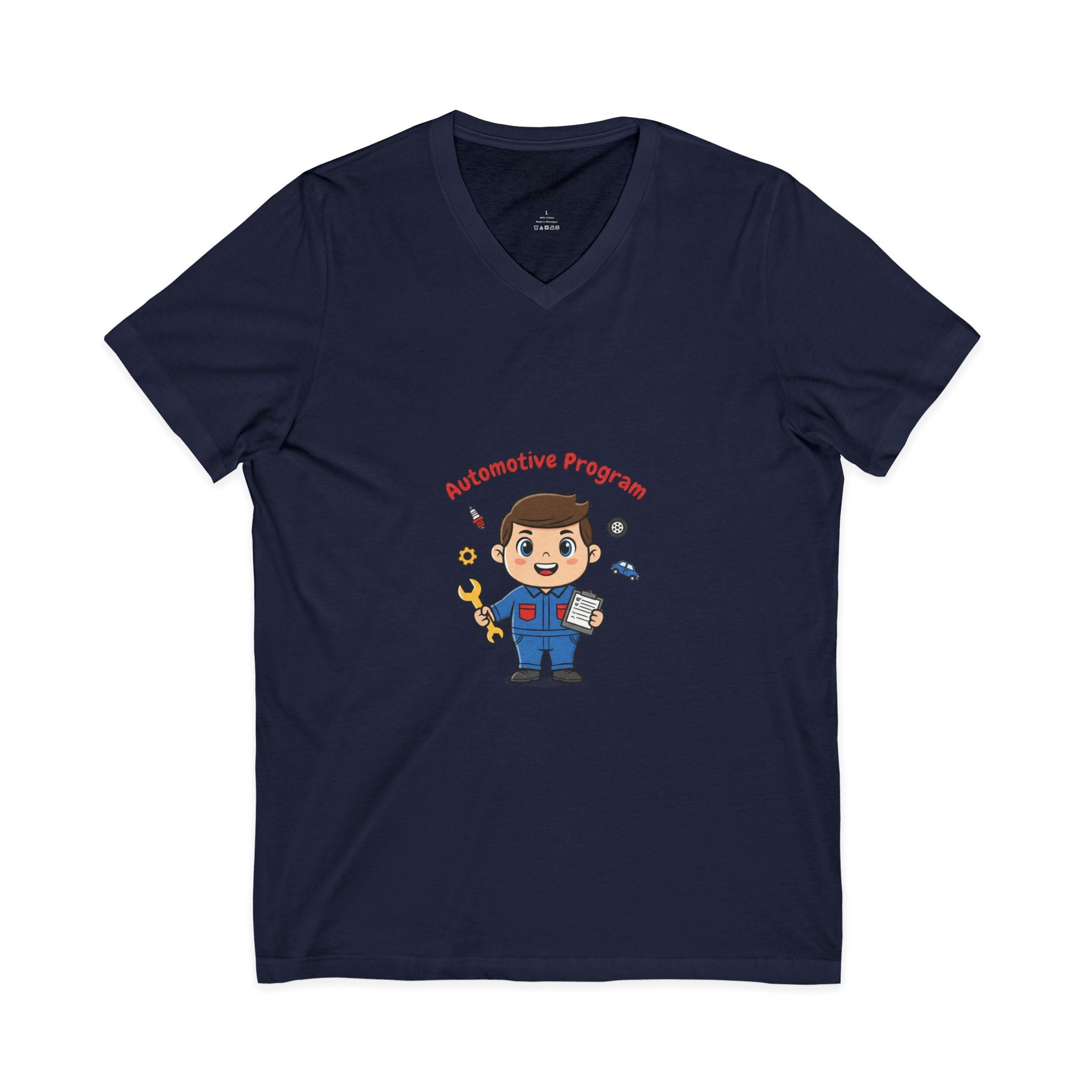 Automotive Program Mechanic Tee — Cute Auto Tech T‑Shirt with Wrench Graphic