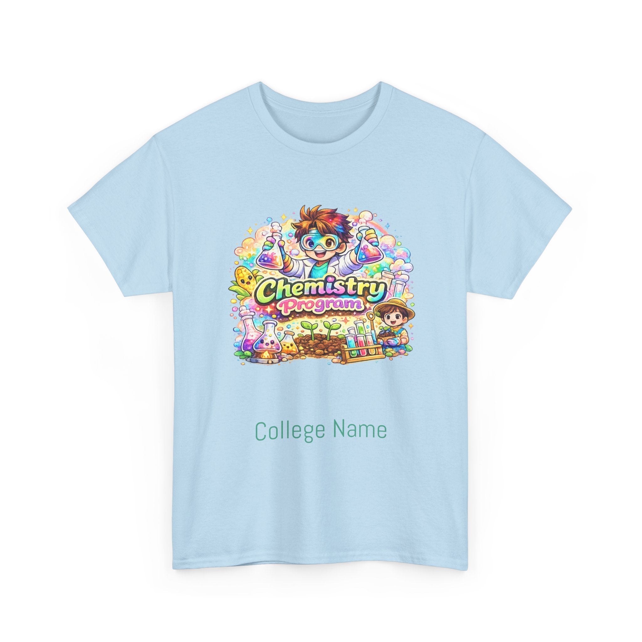Chemistry Progarm Graphic Tee — 'Chemistry' Retro Science Design