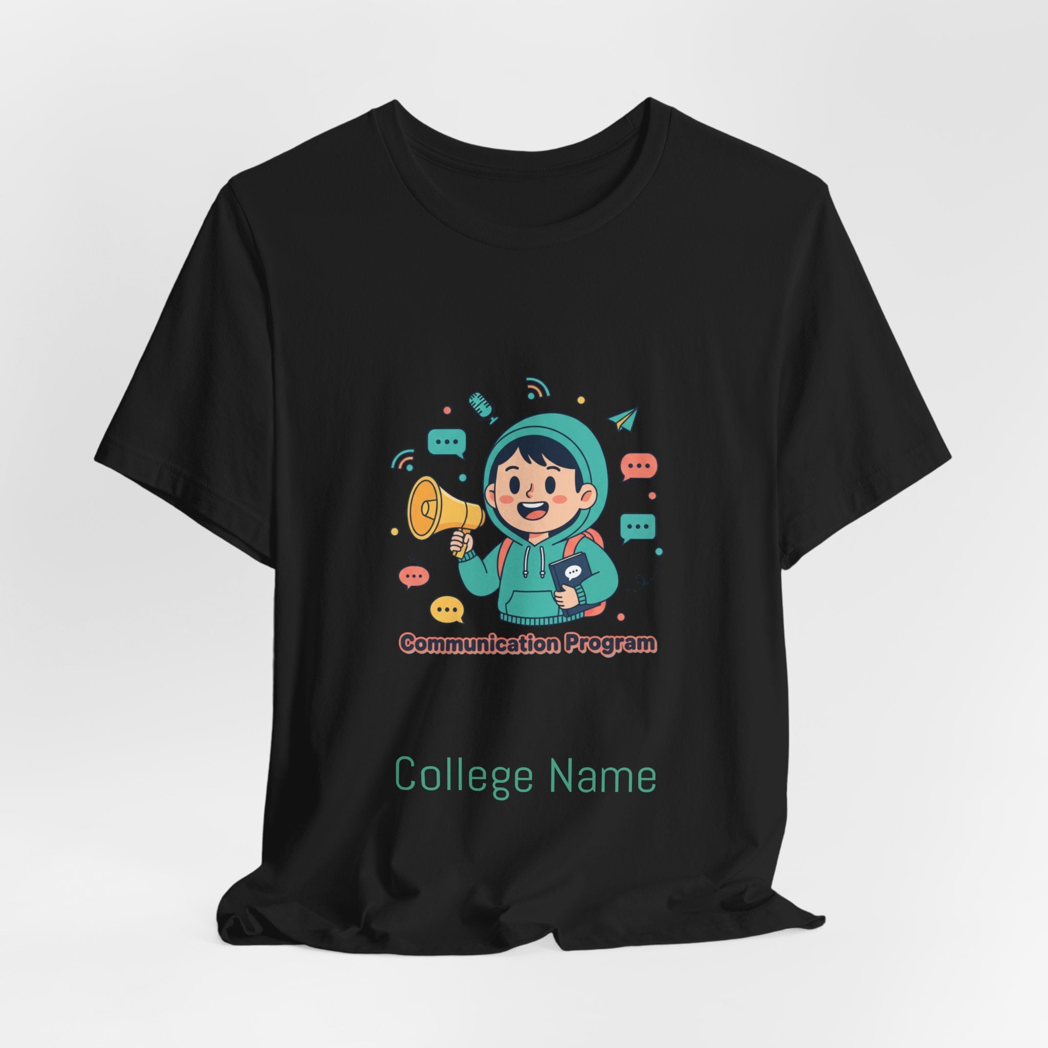 Communication Program T‑Shirt — Cute Mascot Tee