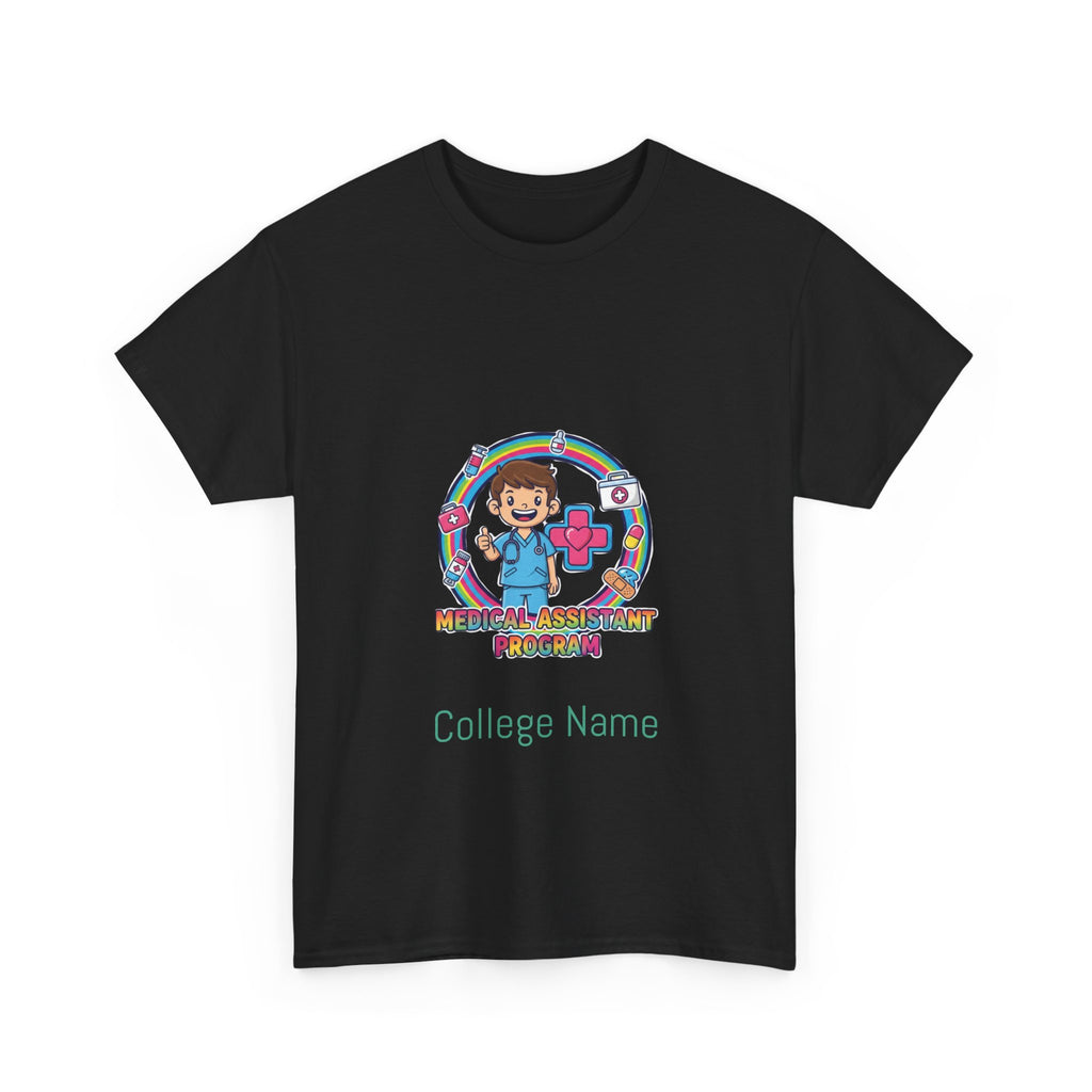 Medical Assistant Graphic Tee — White T‑Shirt