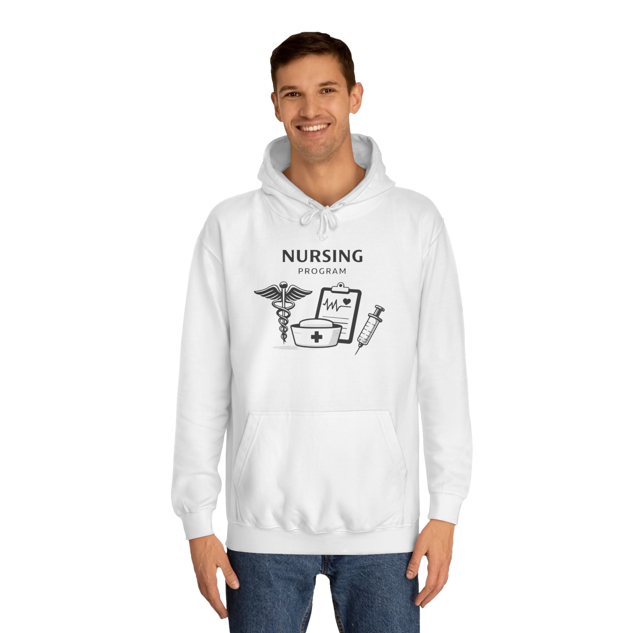 Unisex College Hoodie - Nursing