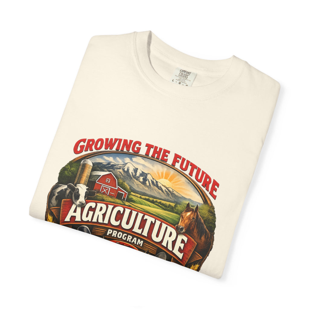 Agriculture Program T‑Shirt — "Growing the Future" Farm Vintage Graphic