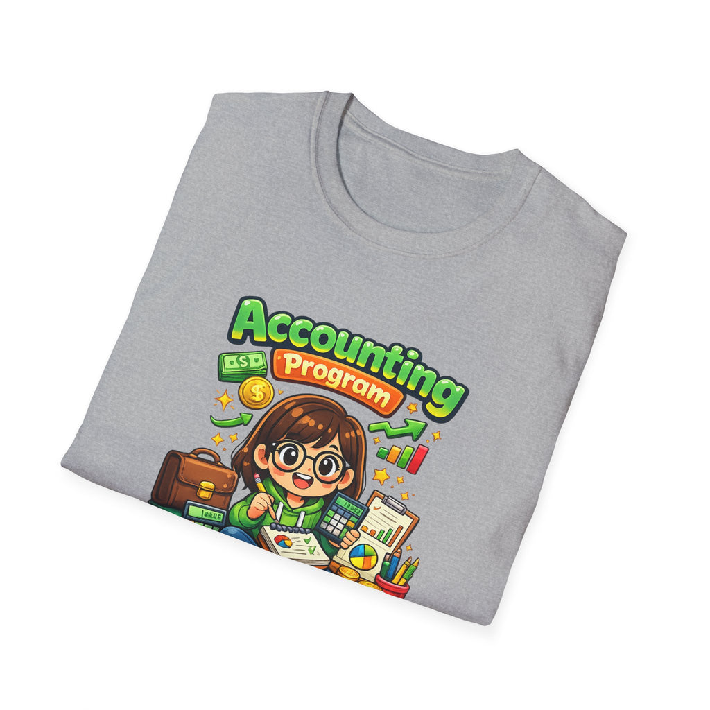 Accounting Program T-Shirt — Cute Student Accountant Graphic Tee