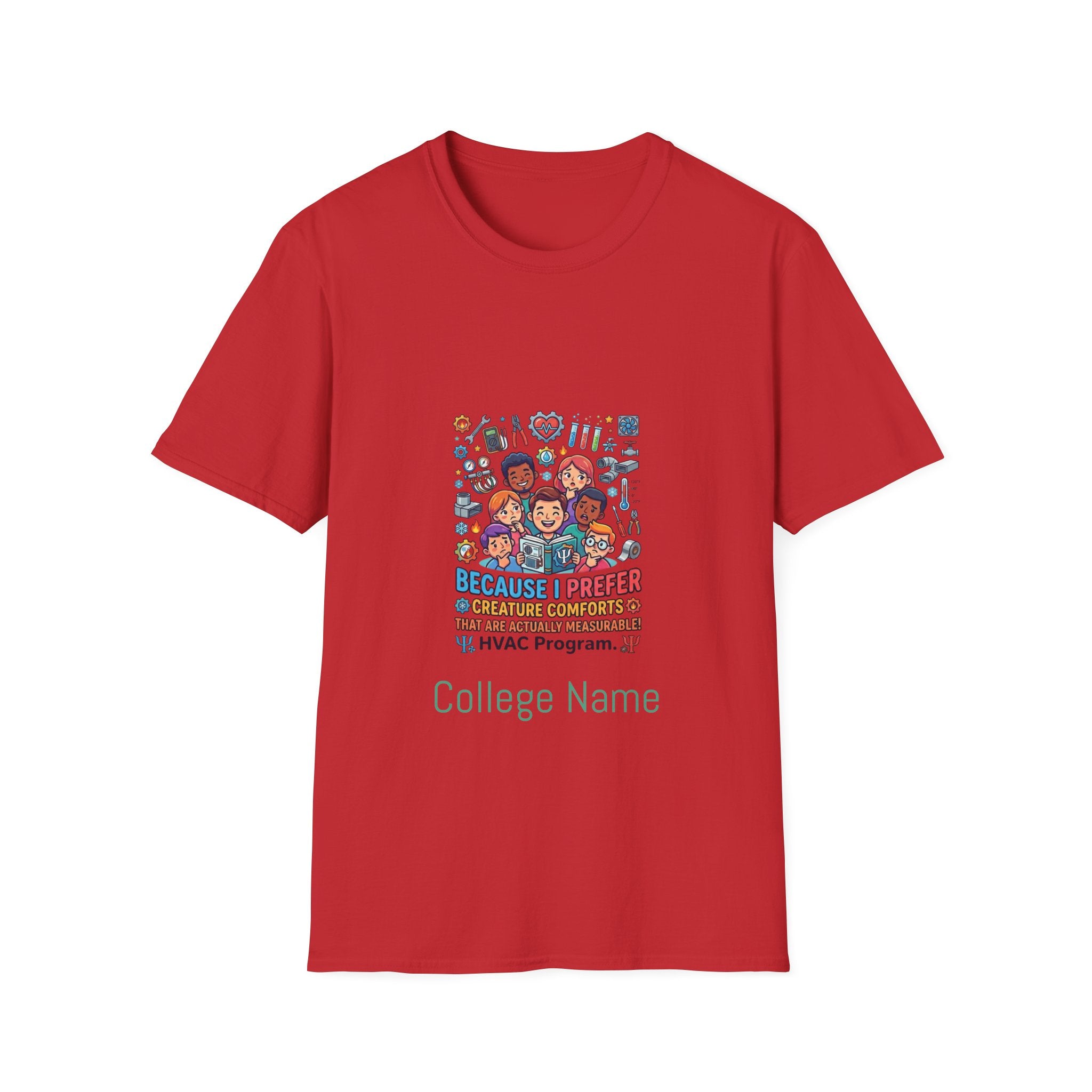 HVAC Program T-Shirt College Tee