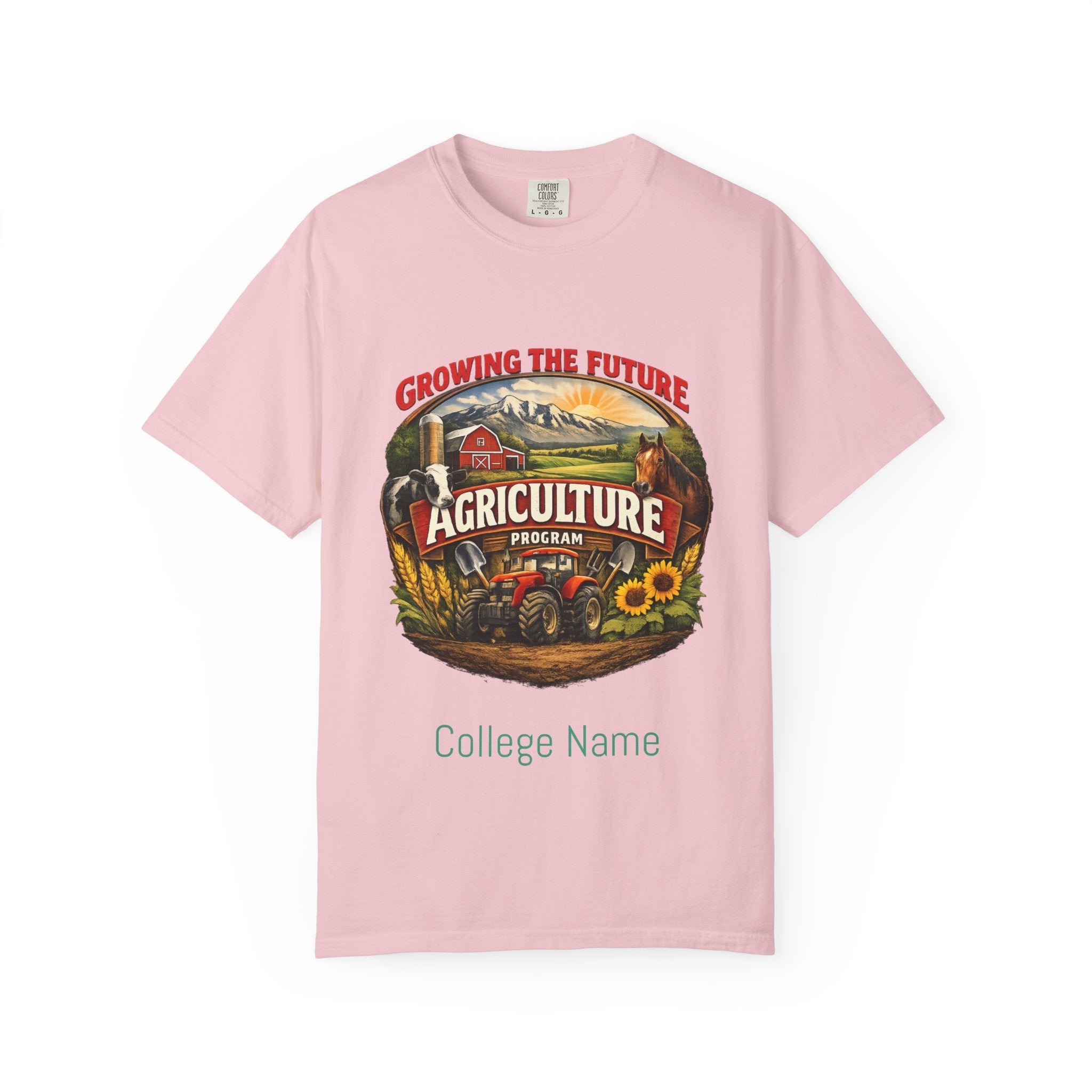 Agriculture Program T‑Shirt — "Growing the Future" Farm Vintage Graphic