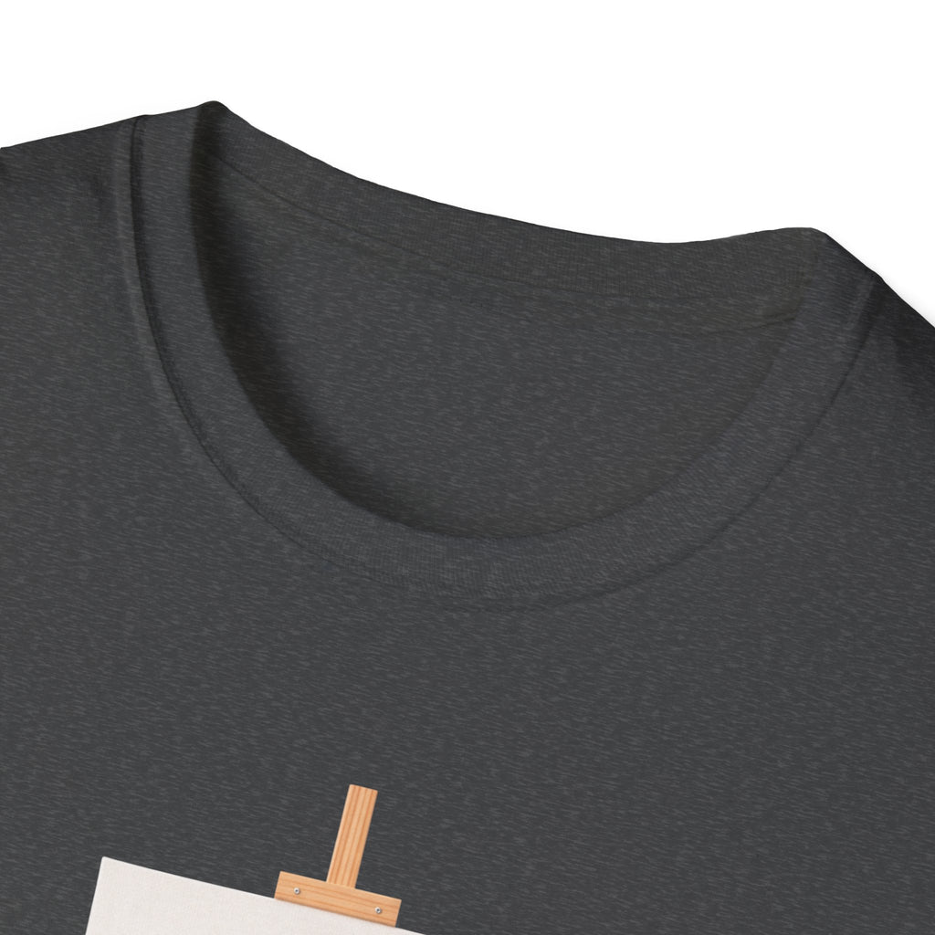 Art Student T-Shirt — “I’m an Art Student, I Make Messy, Colorful, Creative Stuff” Canvas Tee