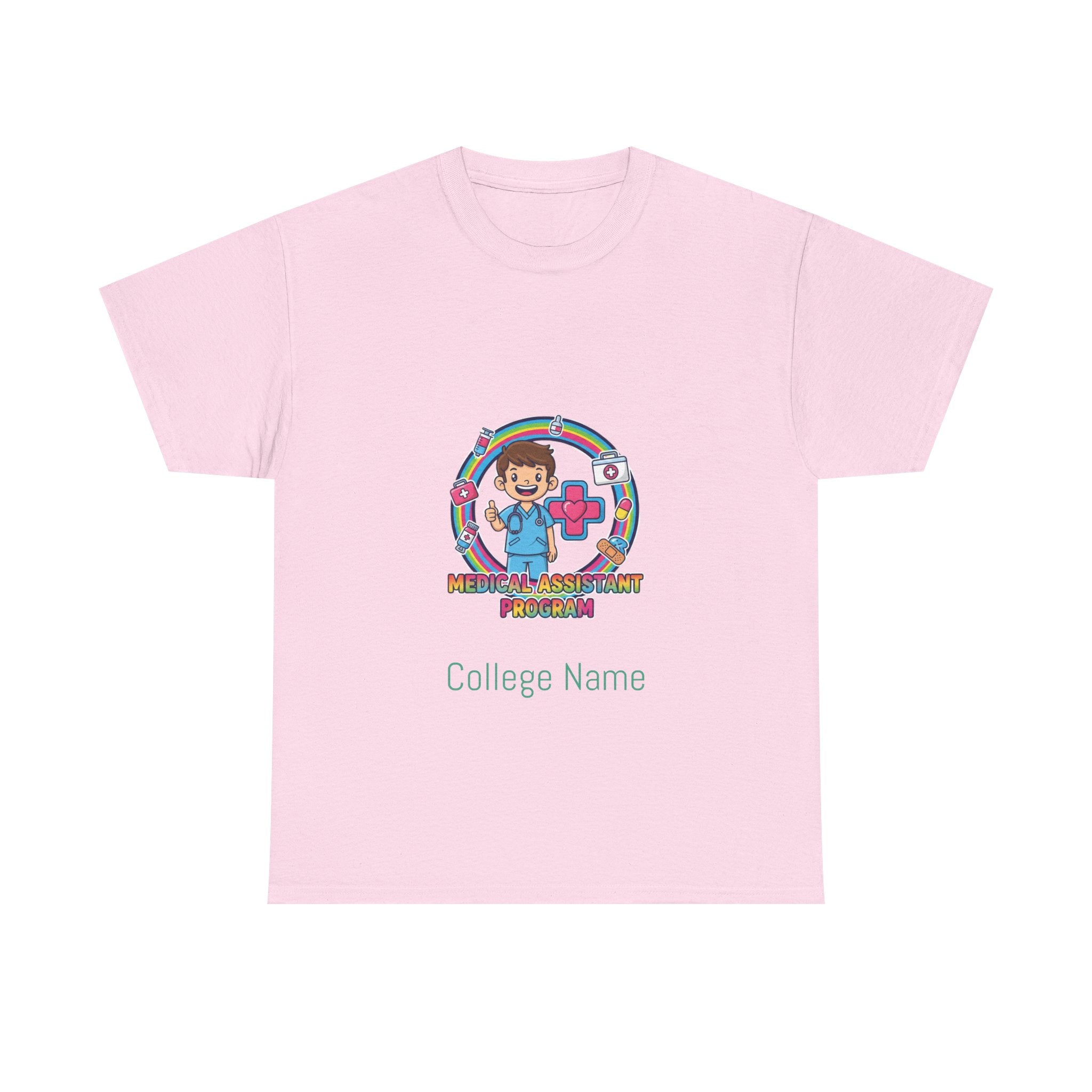 Medical Assistant Graphic Tee — White T‑Shirt