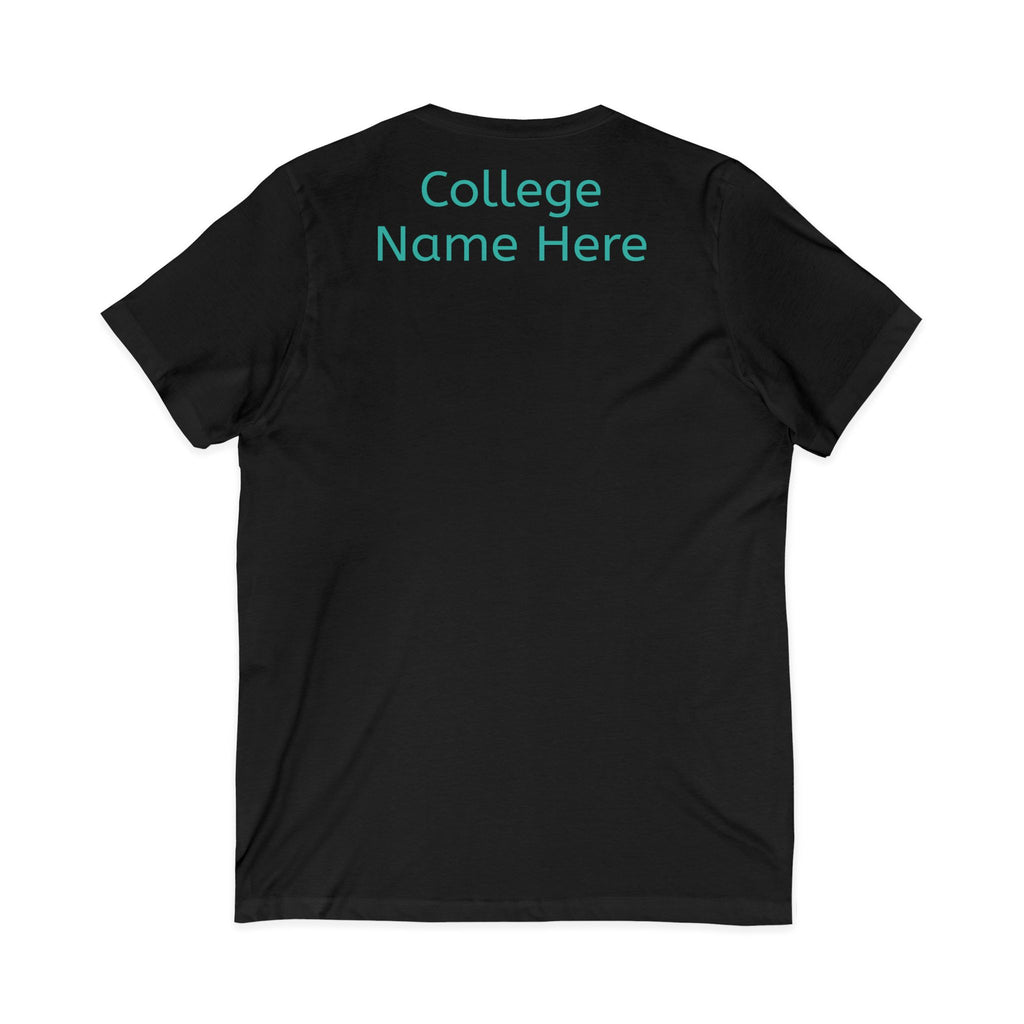 Paramedic EMS Anime V-Neck Tee — Cute EMT Program Shirt (Custom College Name)