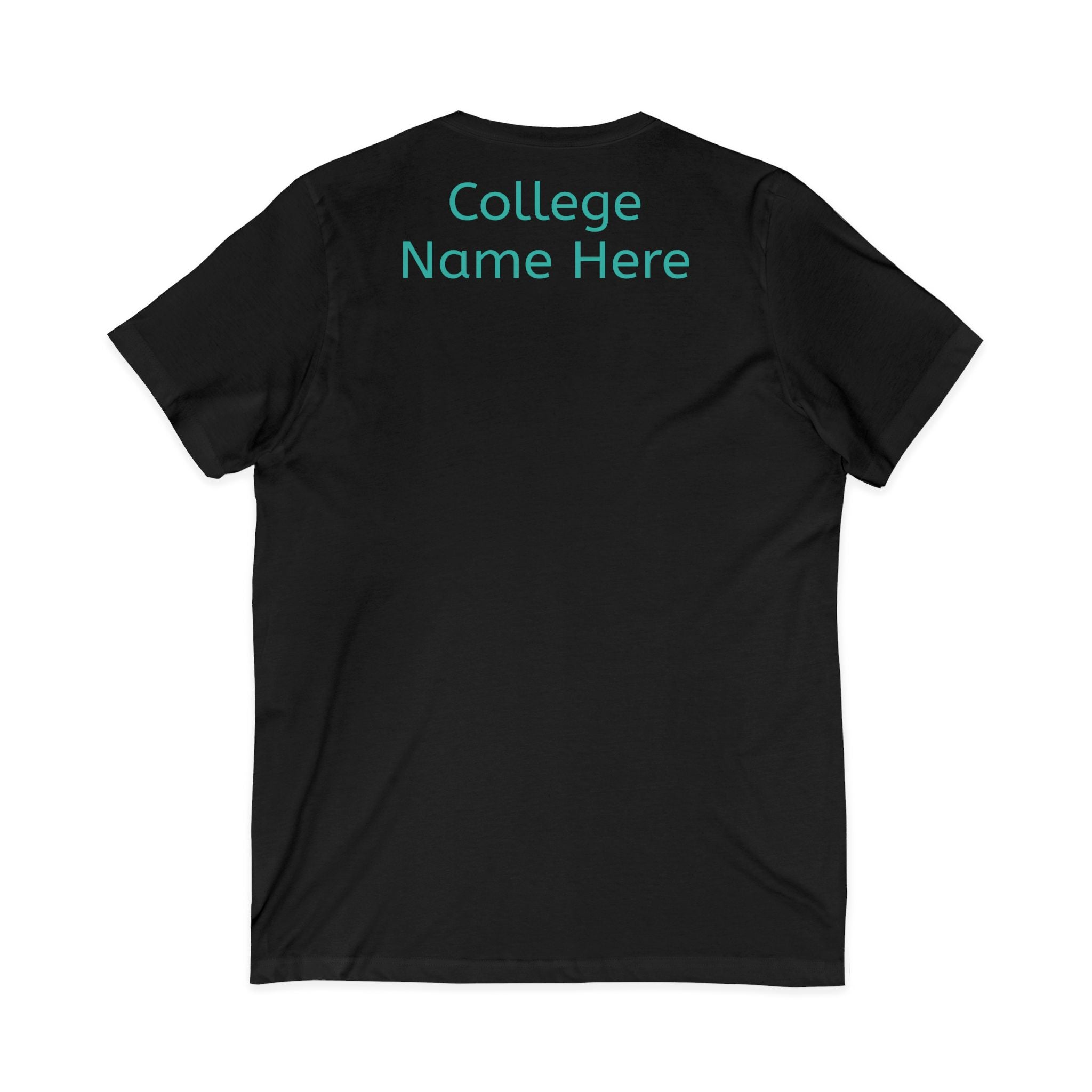 Paramedic EMS Anime V-Neck Tee — Cute EMT Program Shirt (Custom College Name)