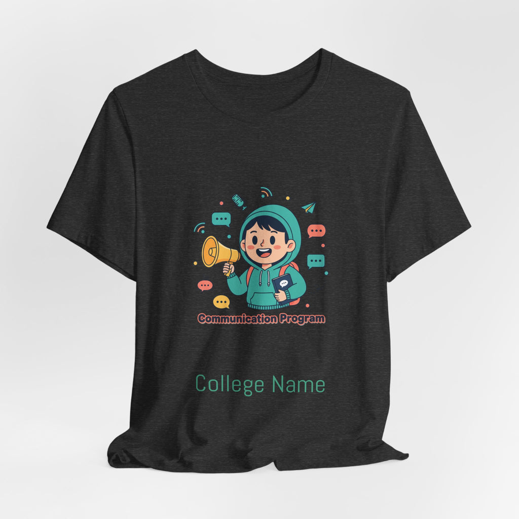 Communication Program T‑Shirt — Cute Mascot Tee
