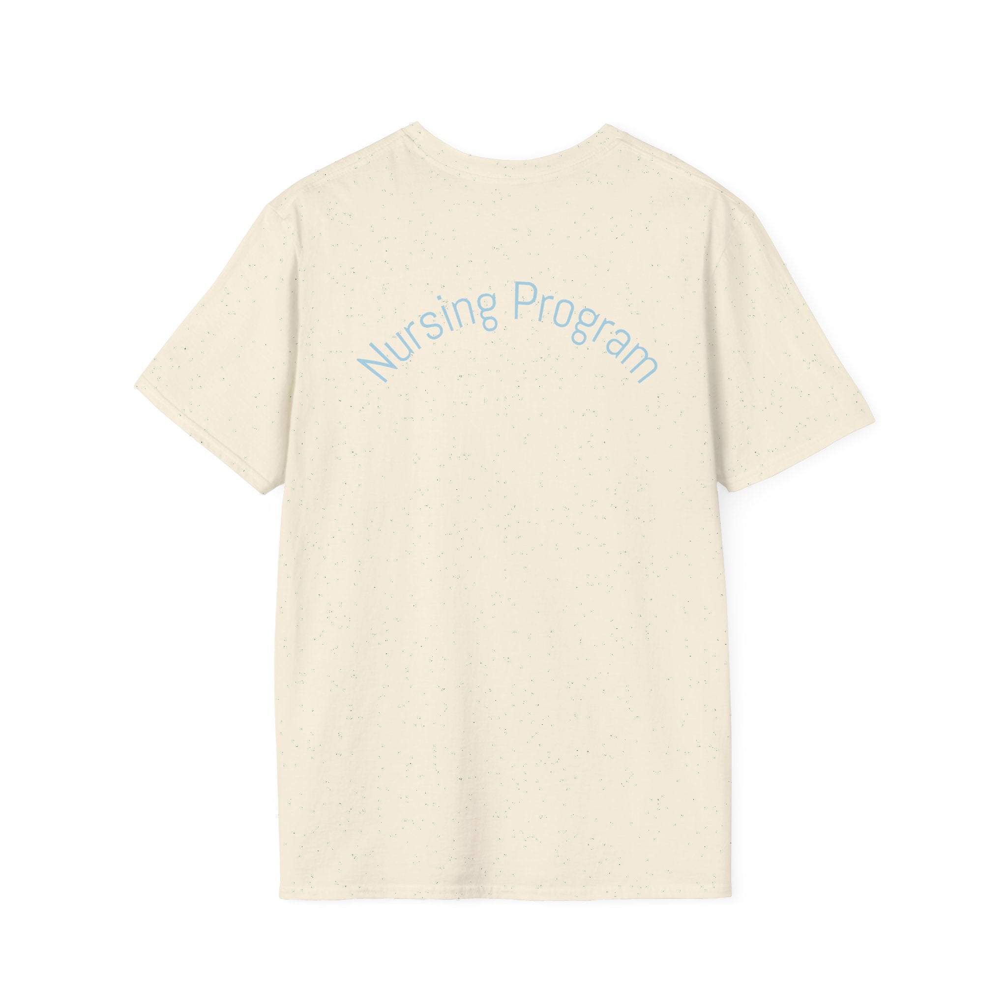 Long Beach City College Nursing Program T-Shirt — Caduceus Skull Patch Design