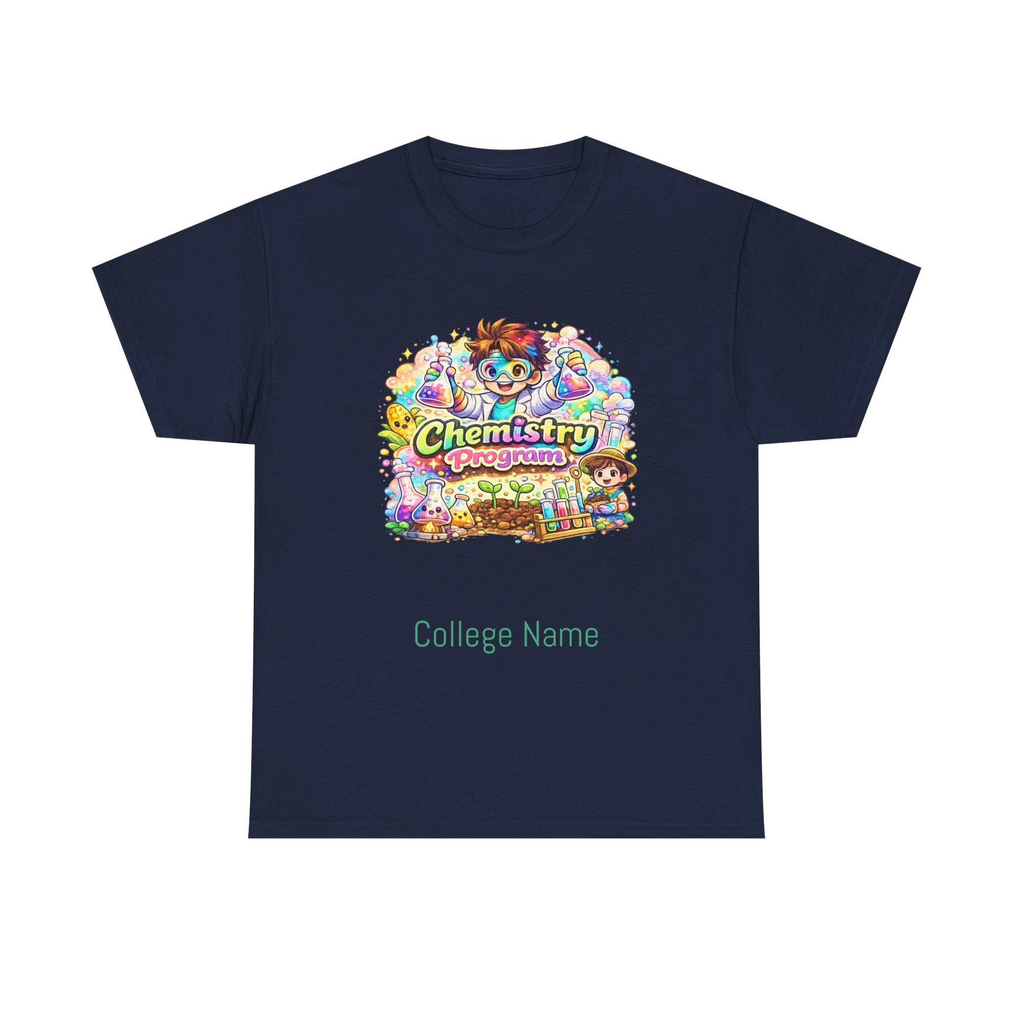 Chemistry Progarm Graphic Tee — 'Chemistry' Retro Science Design