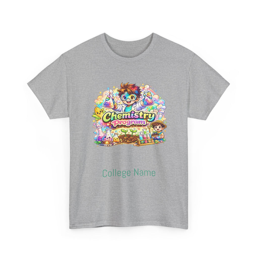 Chemistry Progarm Graphic Tee — 'Chemistry' Retro Science Design