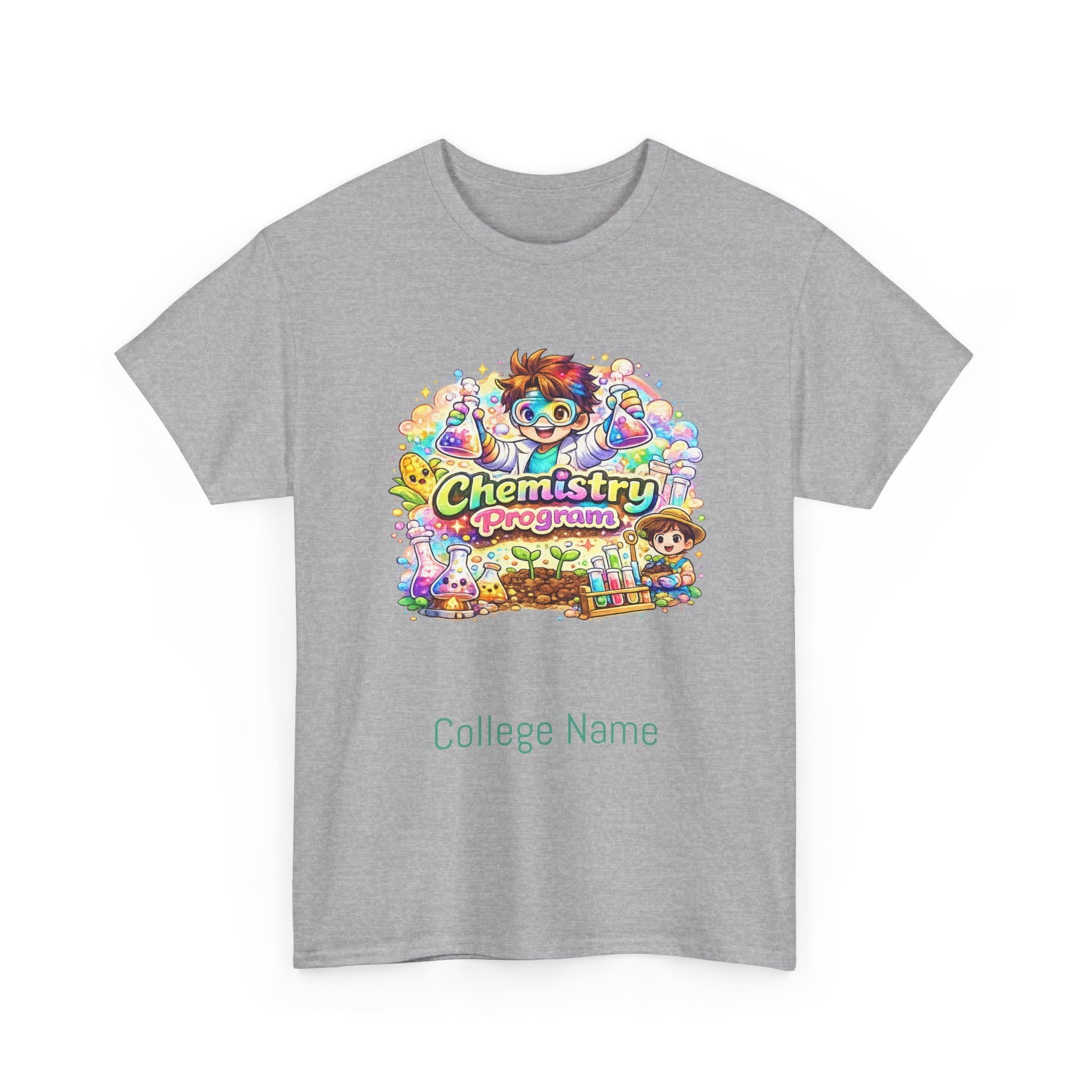 Chemistry Progarm Graphic Tee — 'Chemistry' Retro Science Design