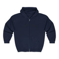 Nursing Program Zip Hoodie — 'Nursing Program Will Not Defeat Me' Full-Zip Sweatshirt