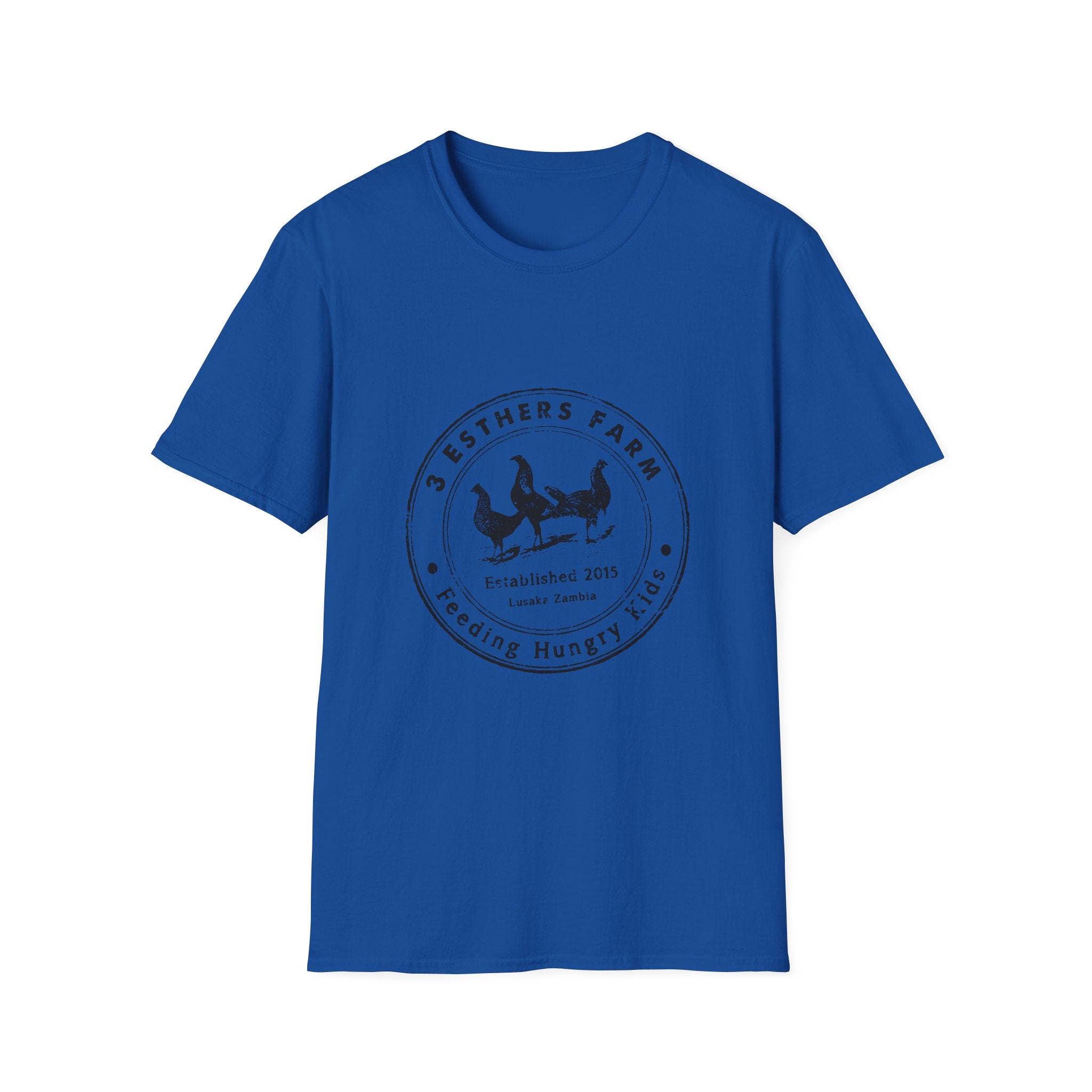Farmhouse Chickens T-Shirt — "Pesthers Farm: Feeding Hungry Hens" Vintage Logo