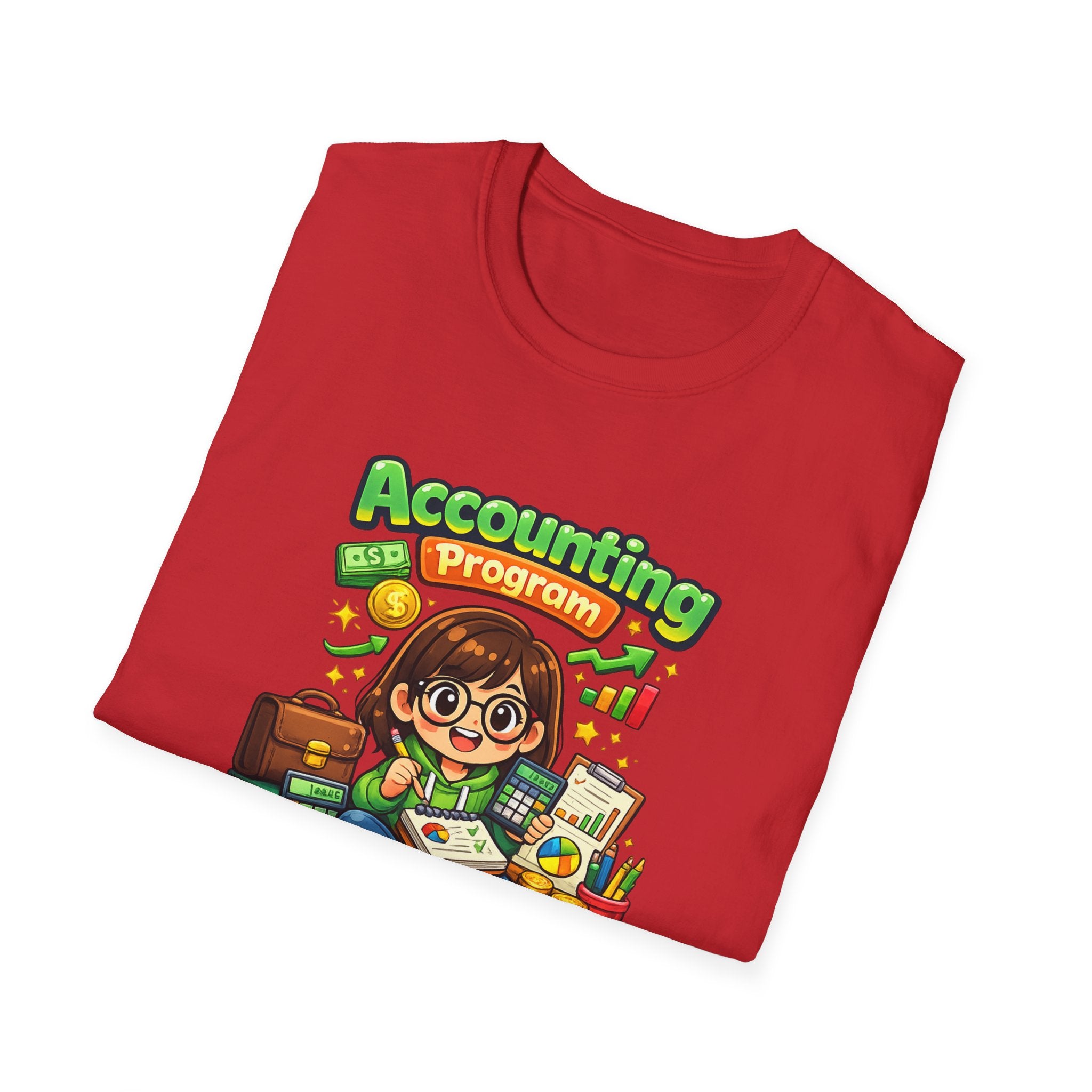 Accounting Program T-Shirt — Cute Student Accountant Graphic Tee