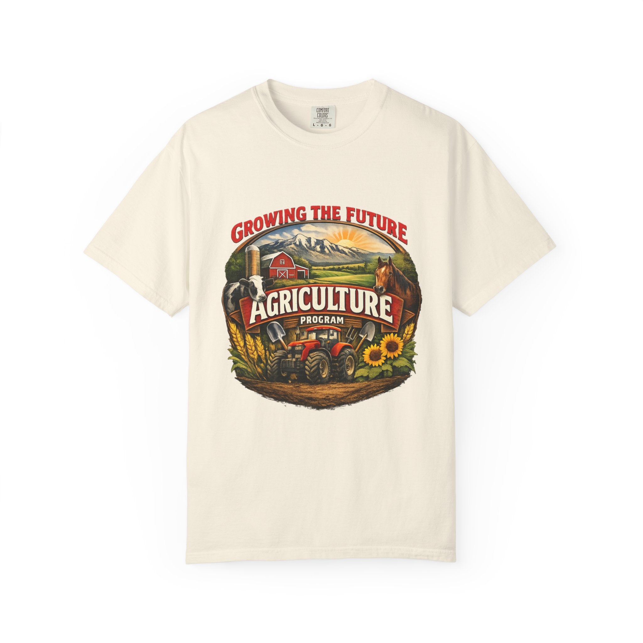 Agriculture Program T‑Shirt — "Growing the Future" Farm Vintage Graphic
