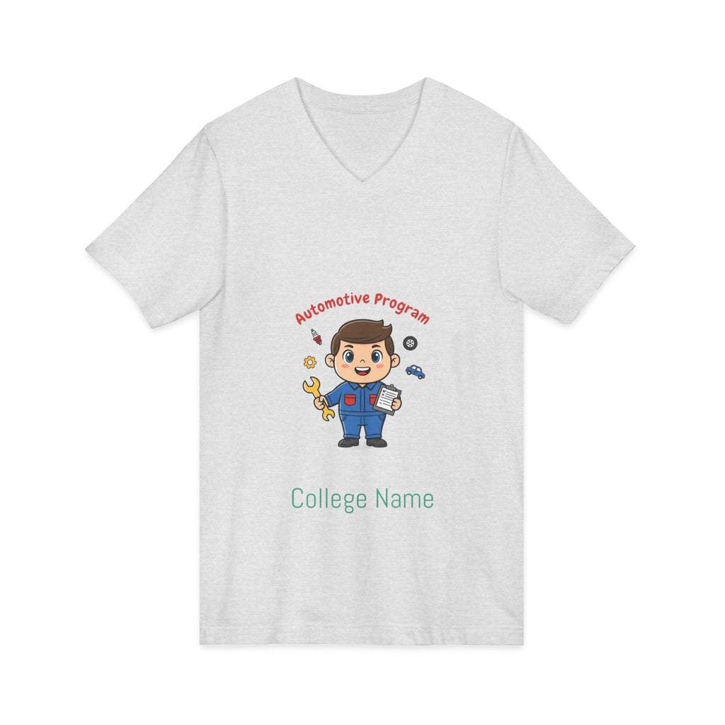 Automotive Program Mechanic Tee — Cute Auto Tech T‑Shirt with Wrench Graphic